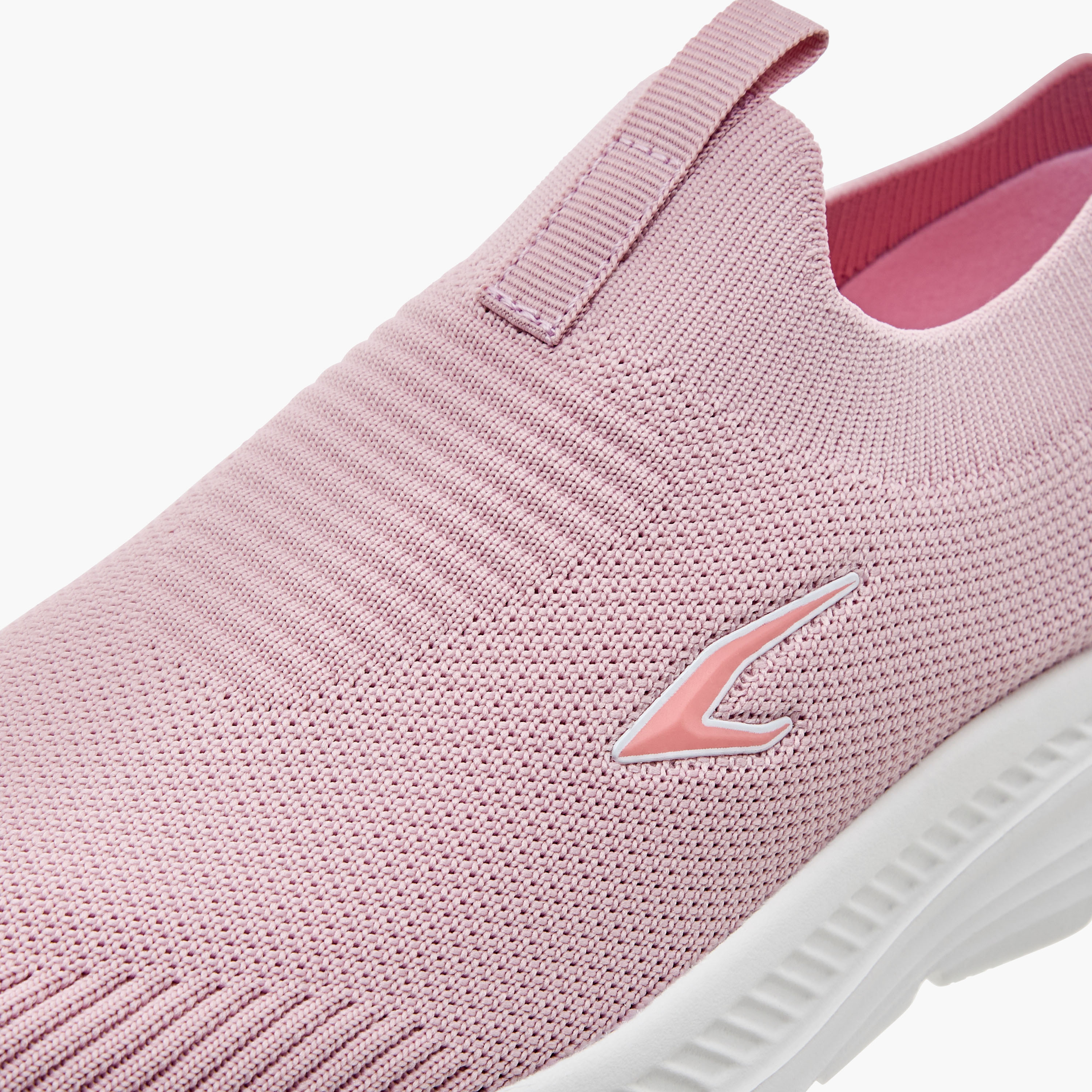 حذاء سنيكرز سهل الارتداء بارز الملمس بلسان سحب-girls-shoes-sneakers-image-4