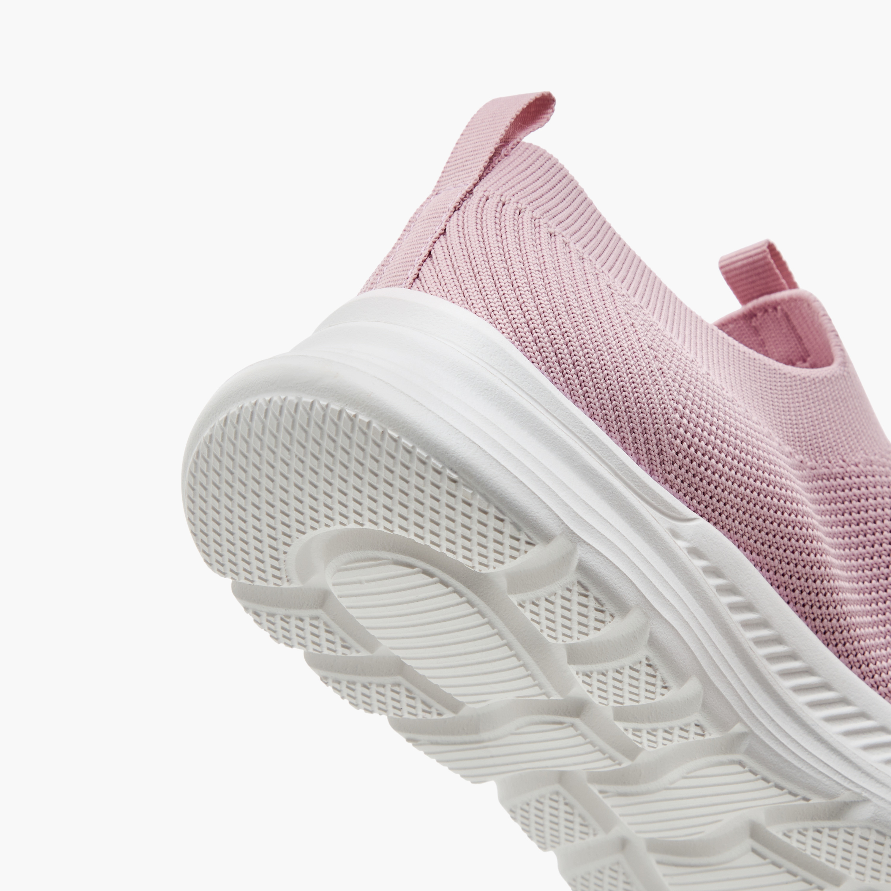 حذاء سنيكرز سهل الارتداء بارز الملمس بلسان سحب-girls-shoes-sneakers-image-5