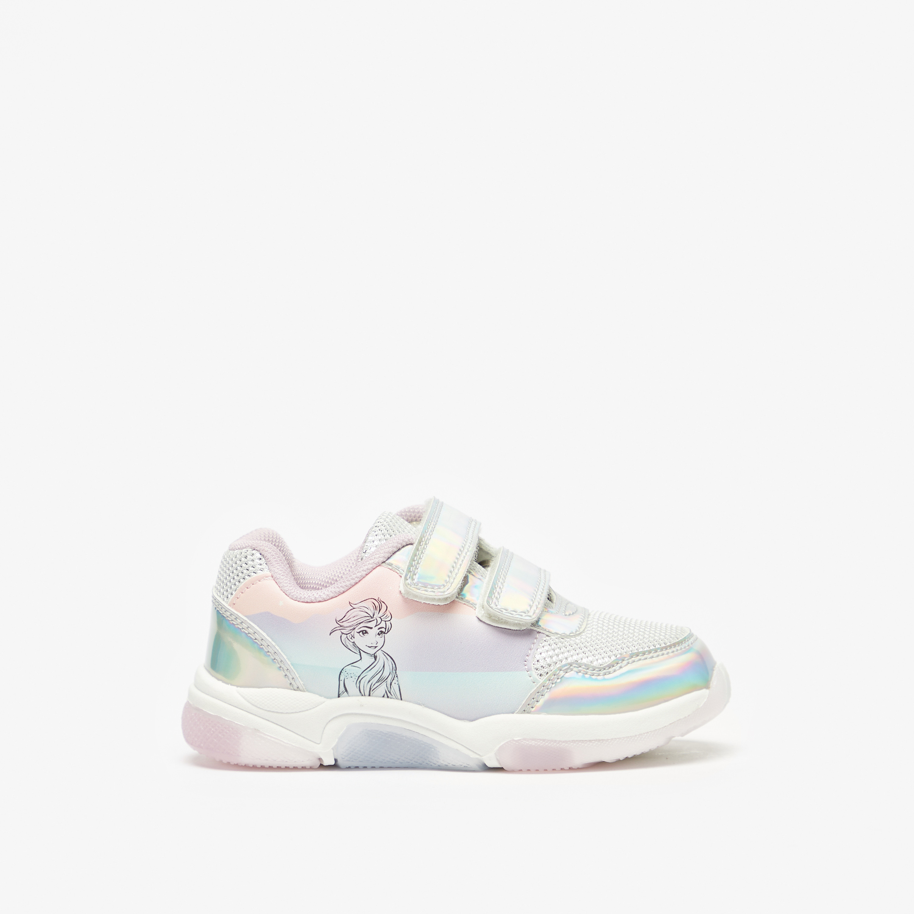 حذاء رياضي مضيء بخطاف وحلقة للإغلاق من ديزني فروزن-girls-shoes-sneakers-image-3