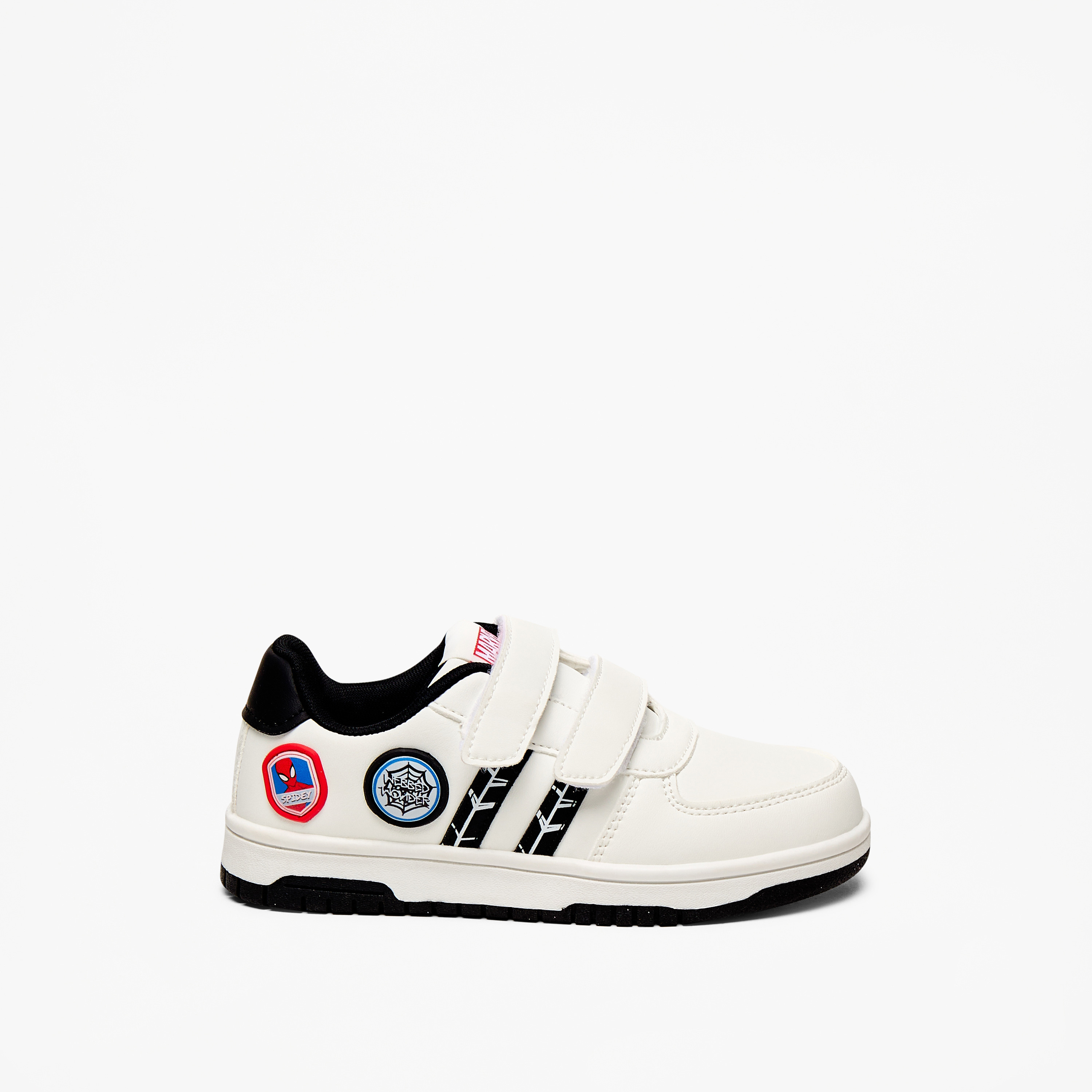 Marvel Spider-Man Detail Sneakers with Hook and Loop Closure-boys-shoes-sneakers-image-3