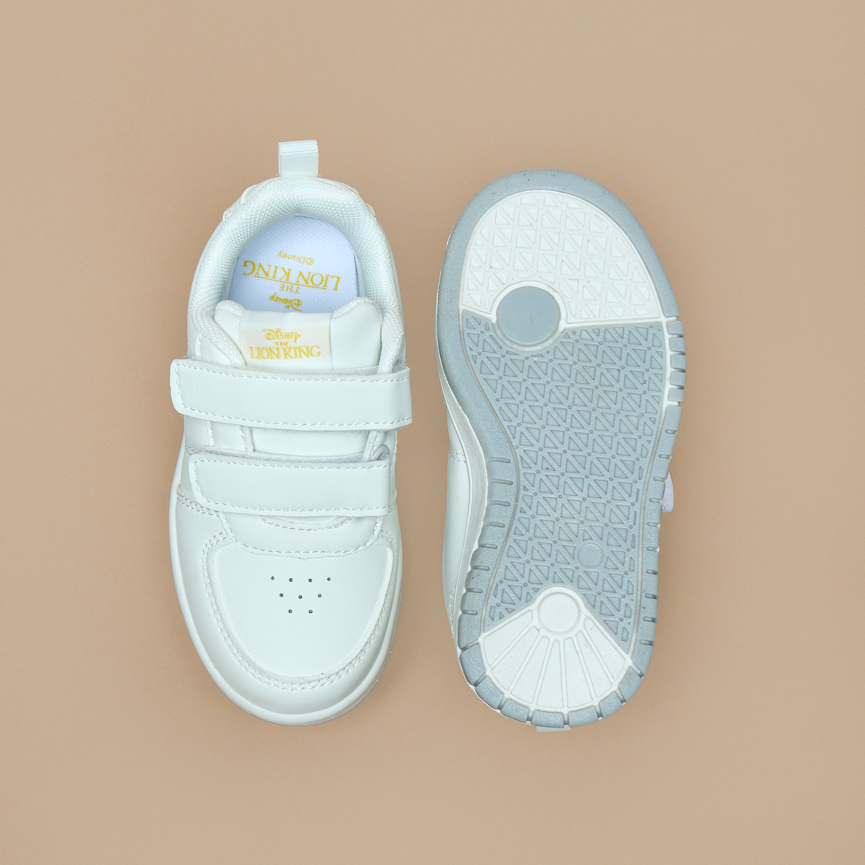 Disney The Lion King Detail Sneakers with Hook and Loop Closure-boys-shoes-schoolshoes-image-4