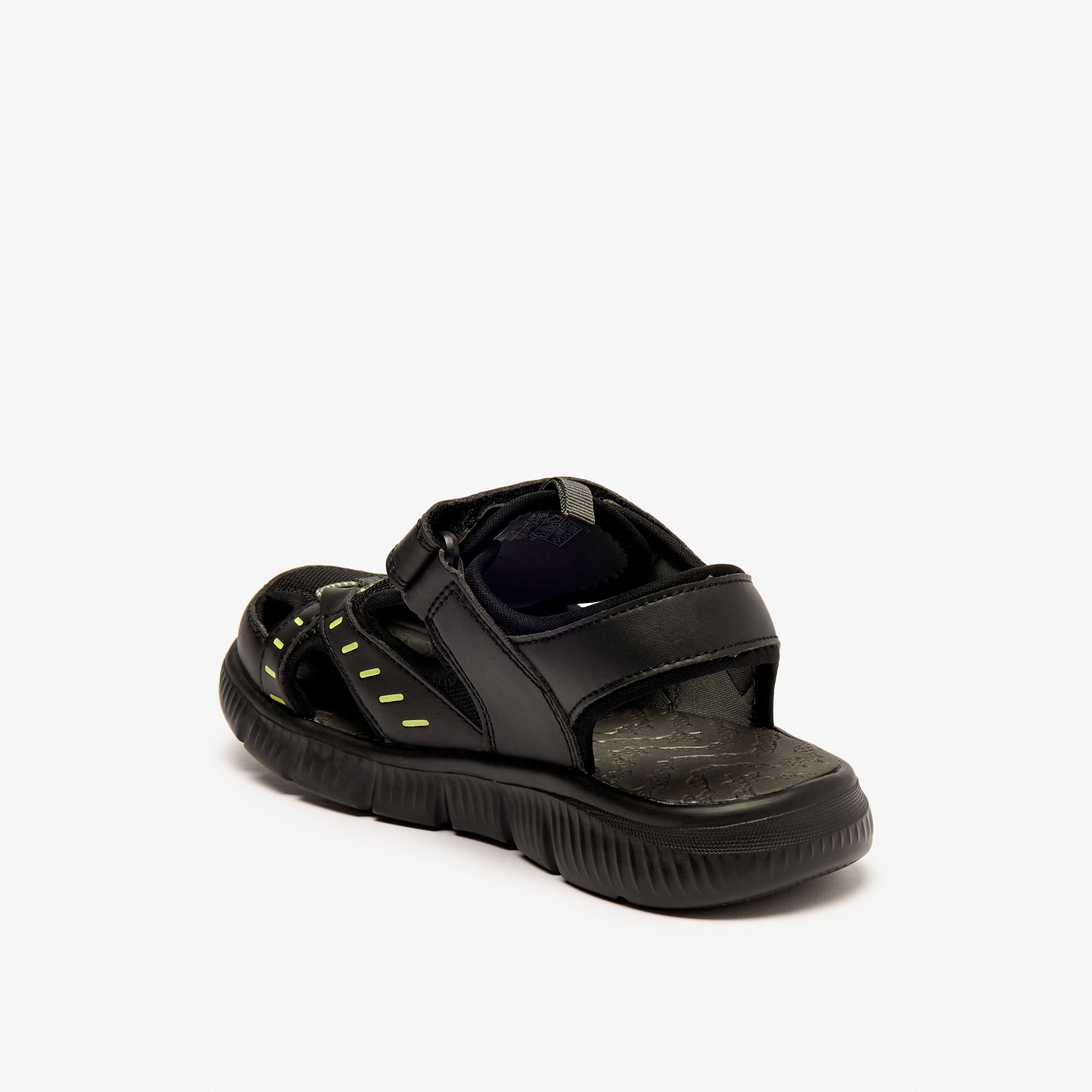 Kappa Boys' Strappy Sandals with Hook and Loop Closure-boys-shoes-sandals-image-2
