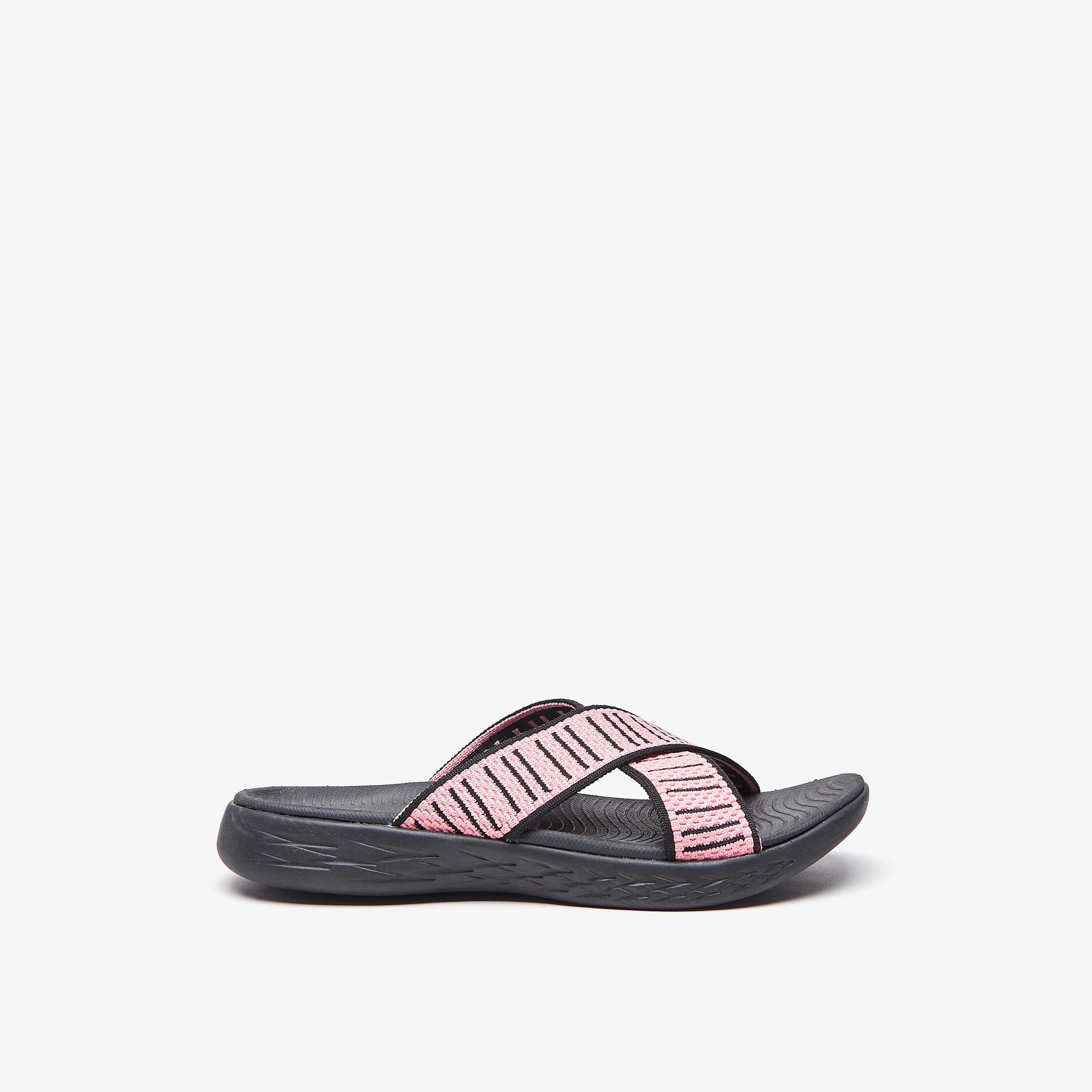 صندل سهل الارتداء بأحزمة متقاطعة للنساء من كابا-women-shoes-flats-sandals-image-3