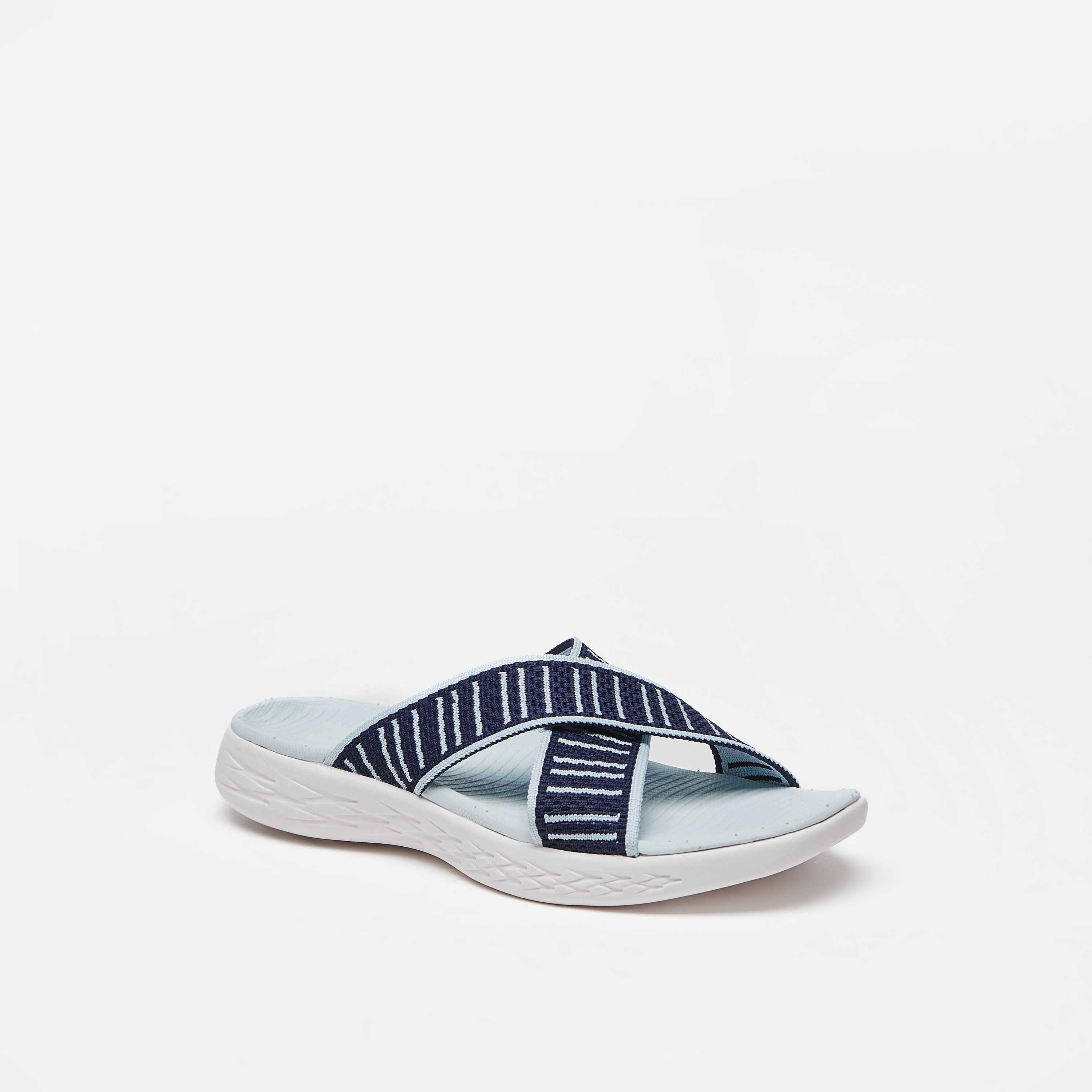 Kappa Women's Cross Strap Slip-On Sandals-women-shoes-flats-sandals-image-6