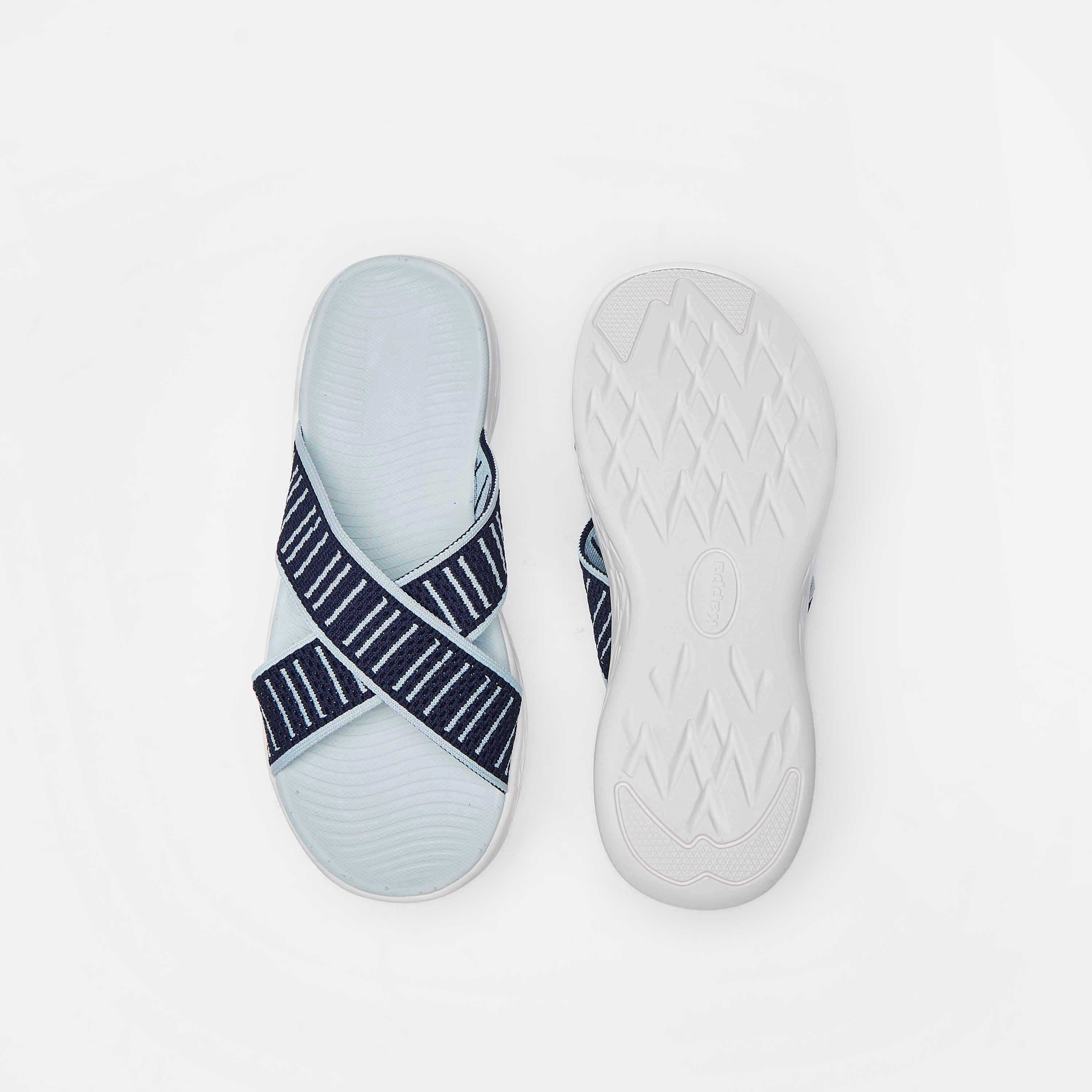 Kappa Women's Cross Strap Slip-On Sandals-women-shoes-flats-sandals-image-9