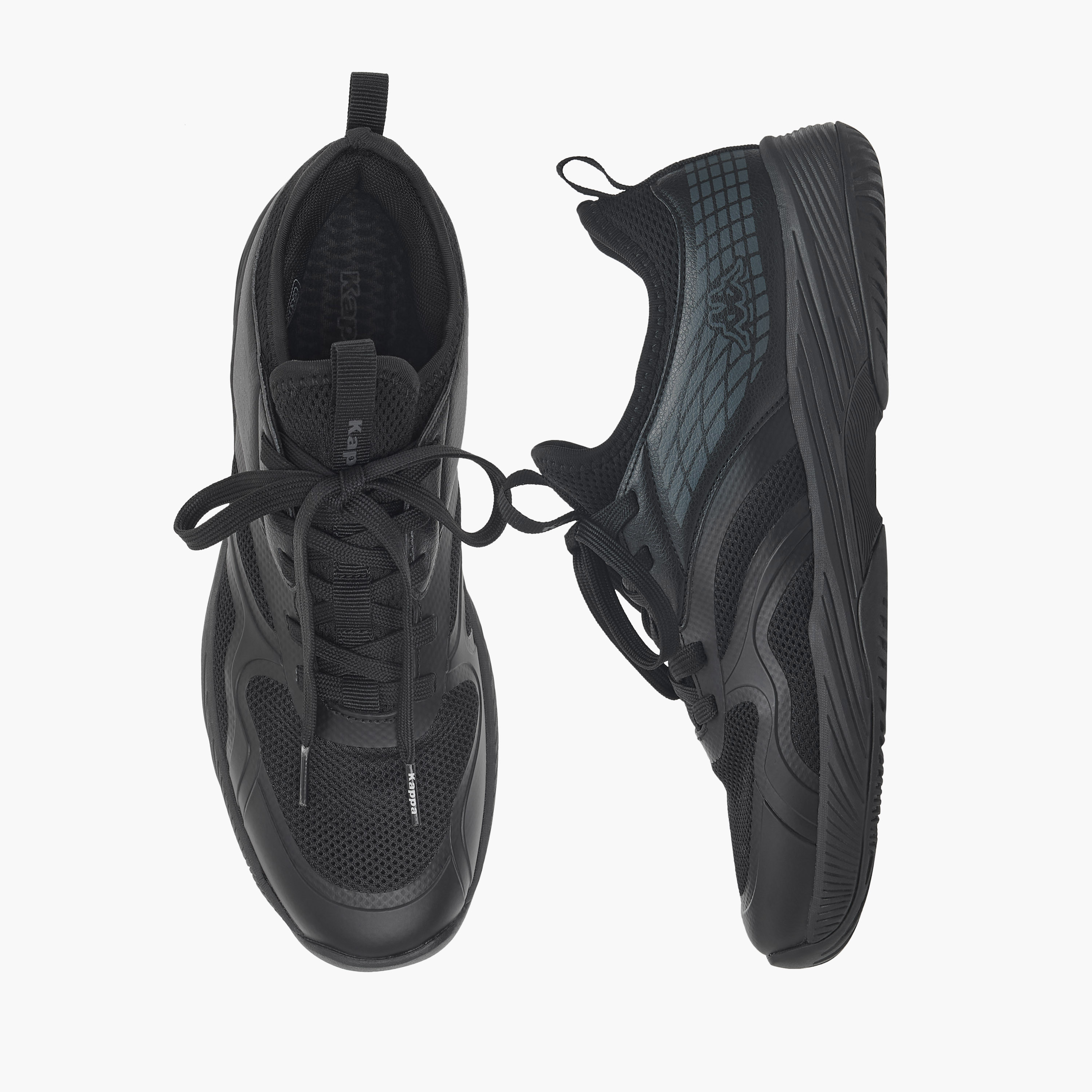 Kappa Women's Panelled Sports Shoes with Lace-Up Closure-sports-women-shoes-image-1