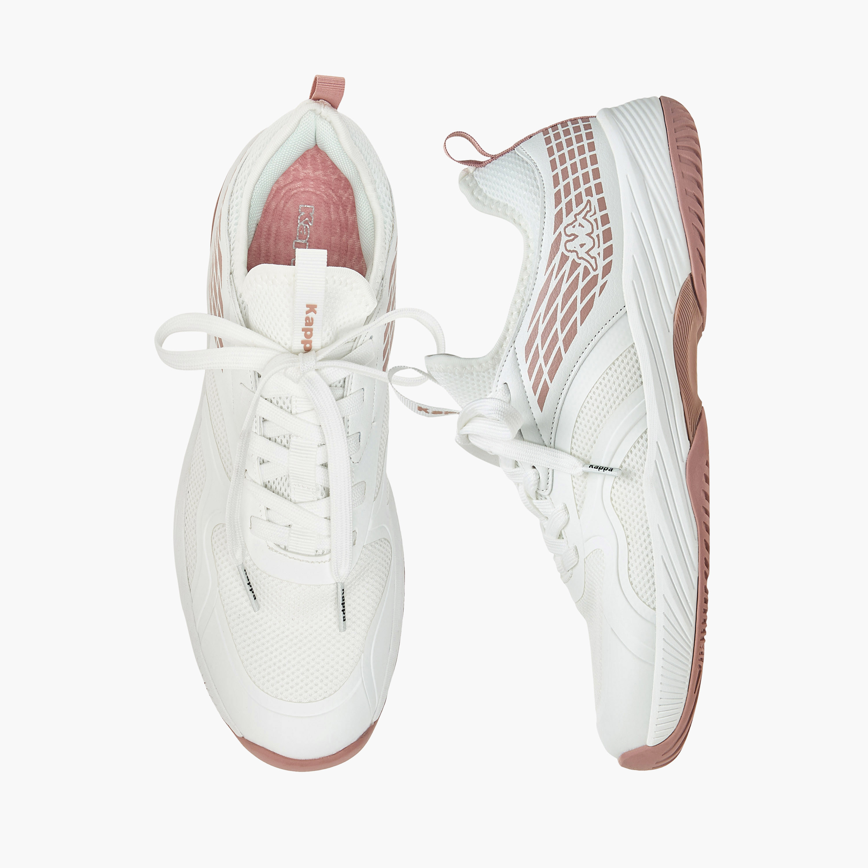 Kappa Women's Panelled Sports Shoes with Lace-Up Closure-sports-women-shoes-image-6