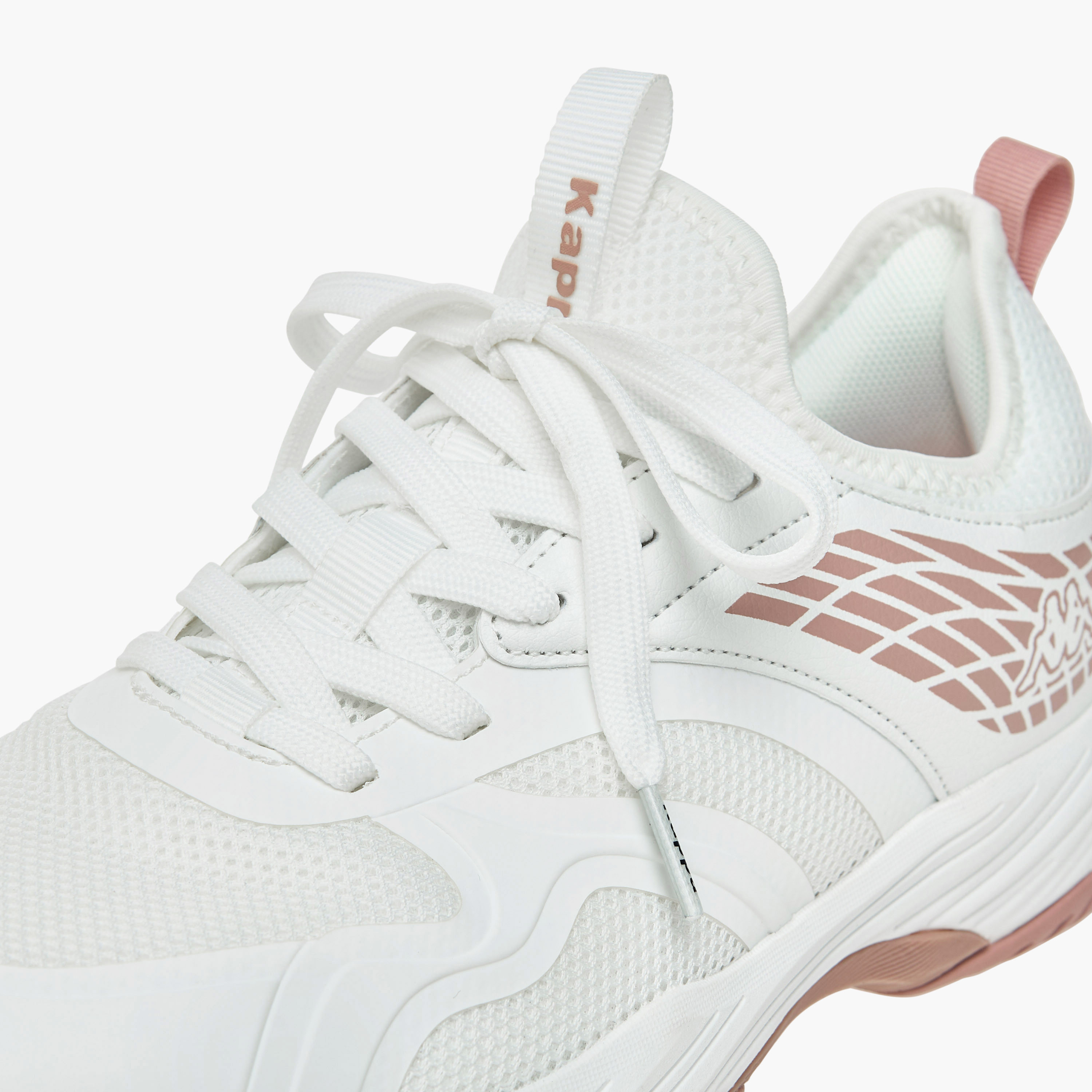 Kappa Women's Panelled Sports Shoes with Lace-Up Closure-sports-women-shoes-image-9