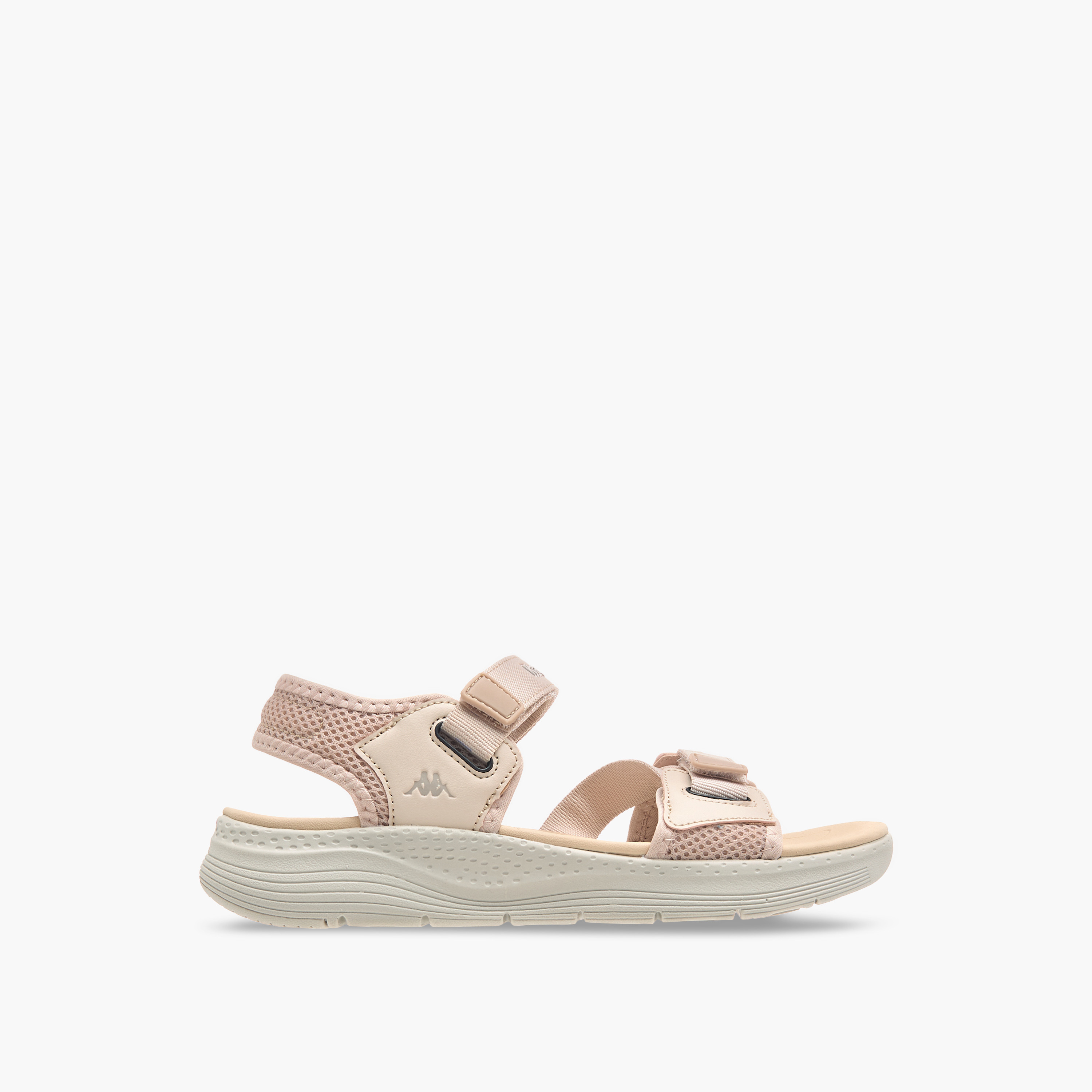 Kappa Women's Logo Detail Sandals with Hook and Loop Closure-women-shoes-sandals-floaters-image-2