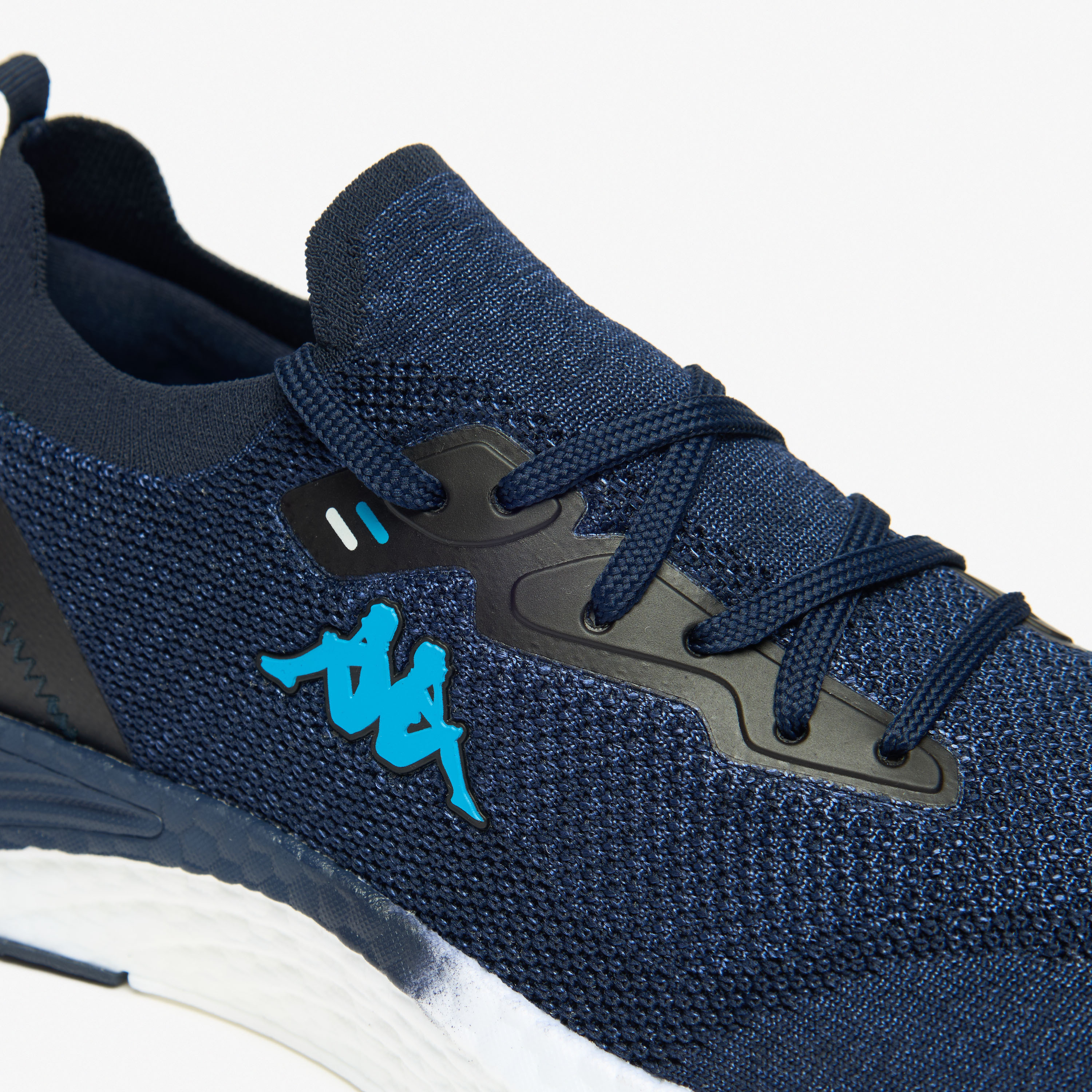 Kappa Men's Logo Detail Lace-Up Sports Shoes with Cushioning-sports-men-shoes-image-5