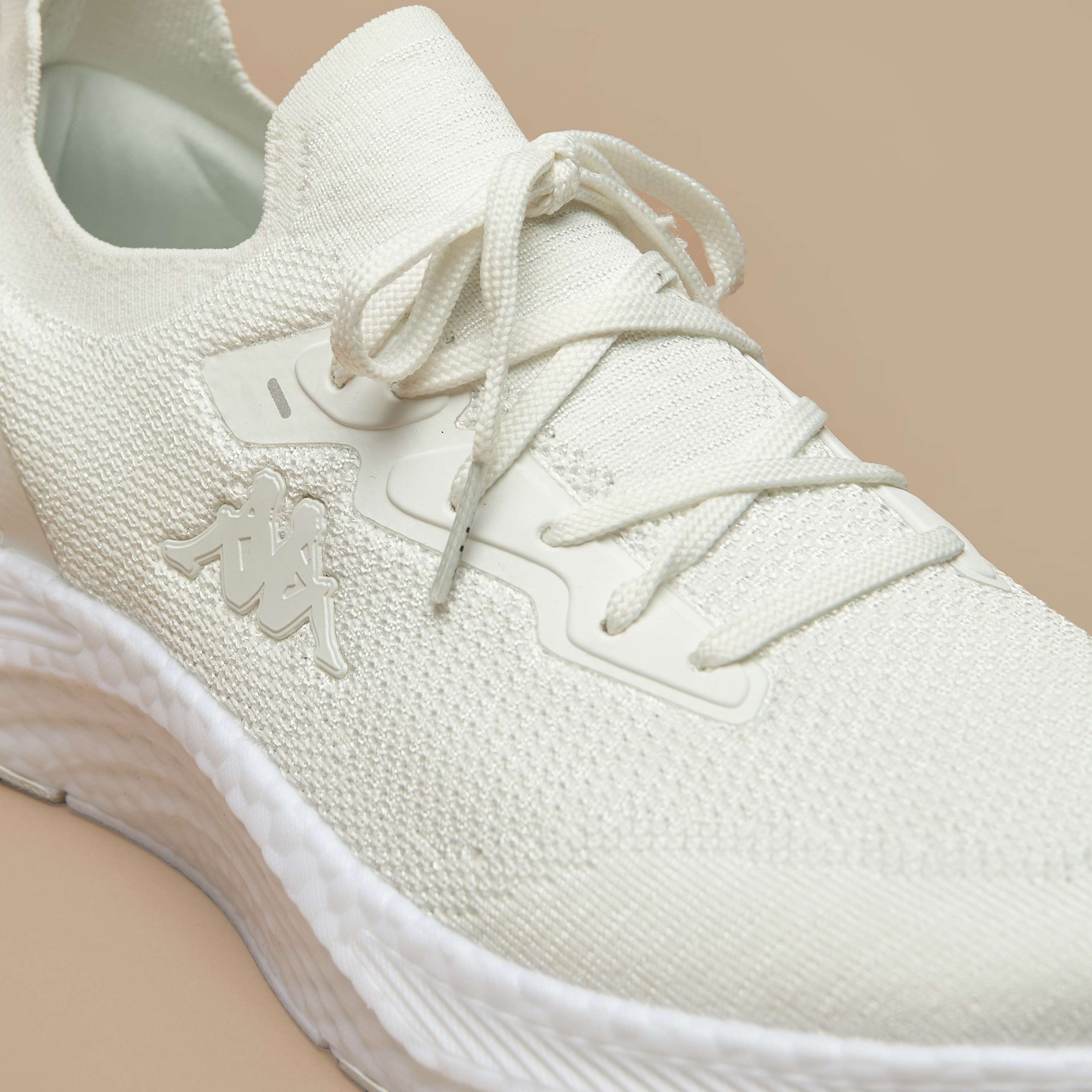 Kappa Men's Logo Detail Lace-Up Sports Shoes with Cushioning-sports-men-shoes-image-10