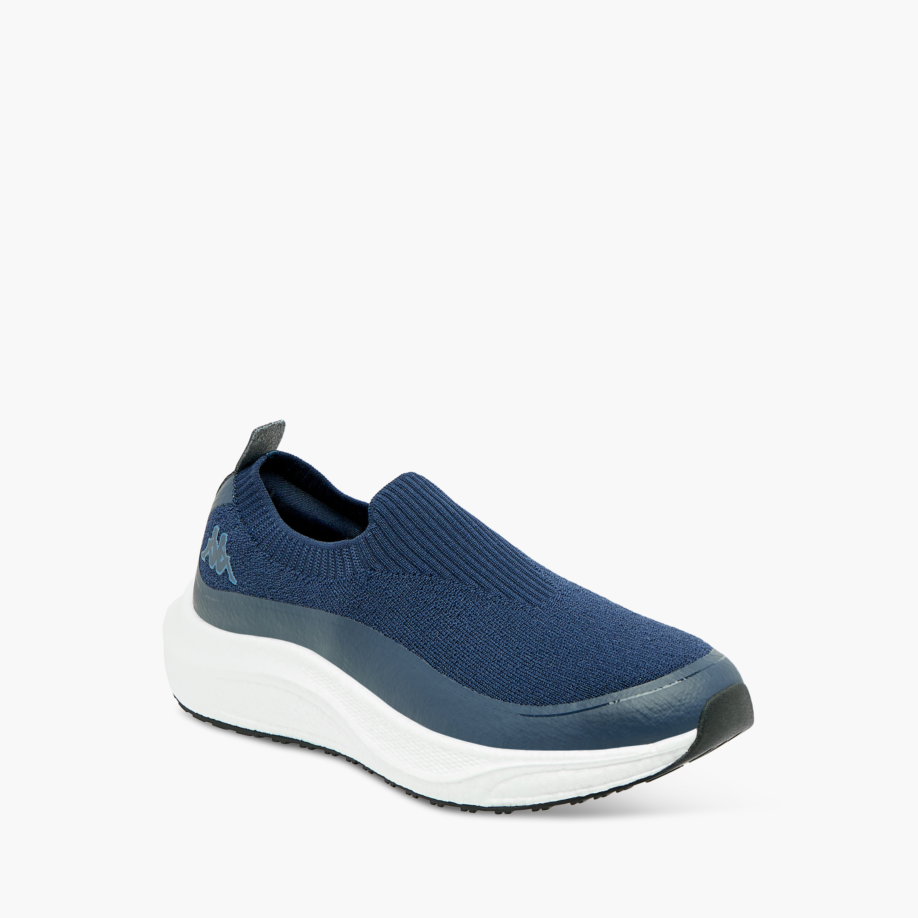 Kappa Men's Textured Slip-On Sports Shoes with Pull Tabs-sports-men-shoes-image-2
