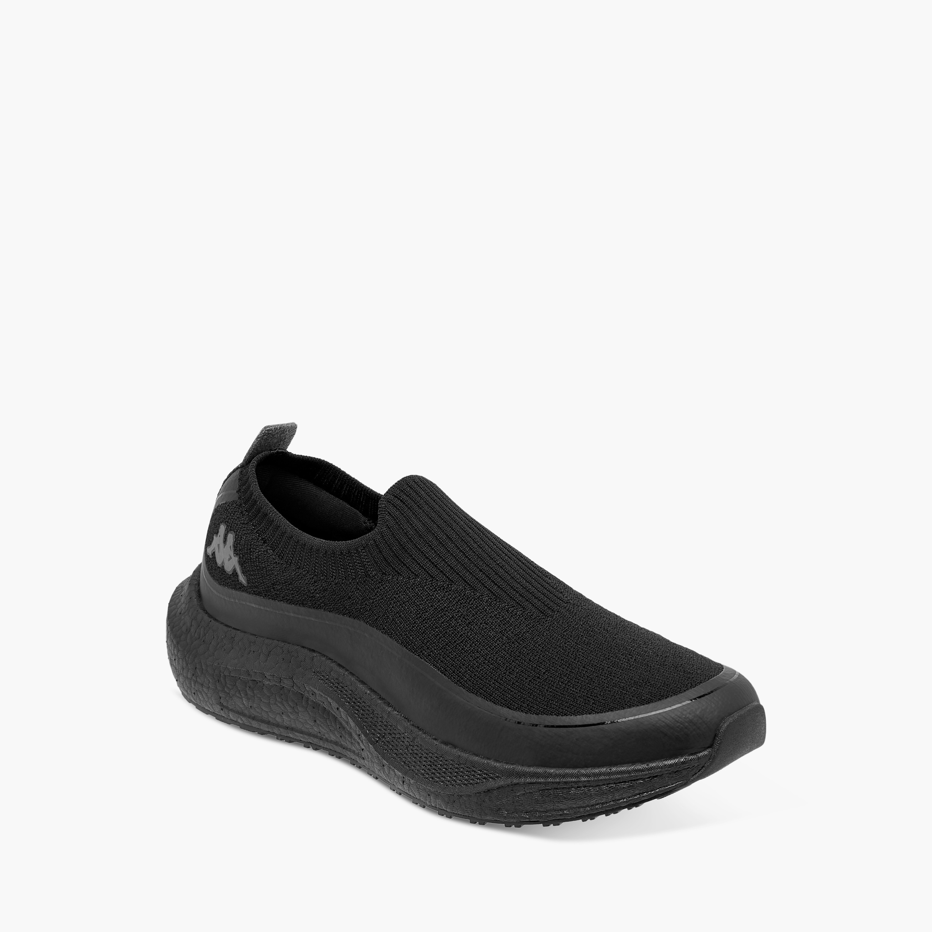 Kappa Men's Textured Slip-On Sports Shoes with Pull Tabs-sports-men-shoes-image-2