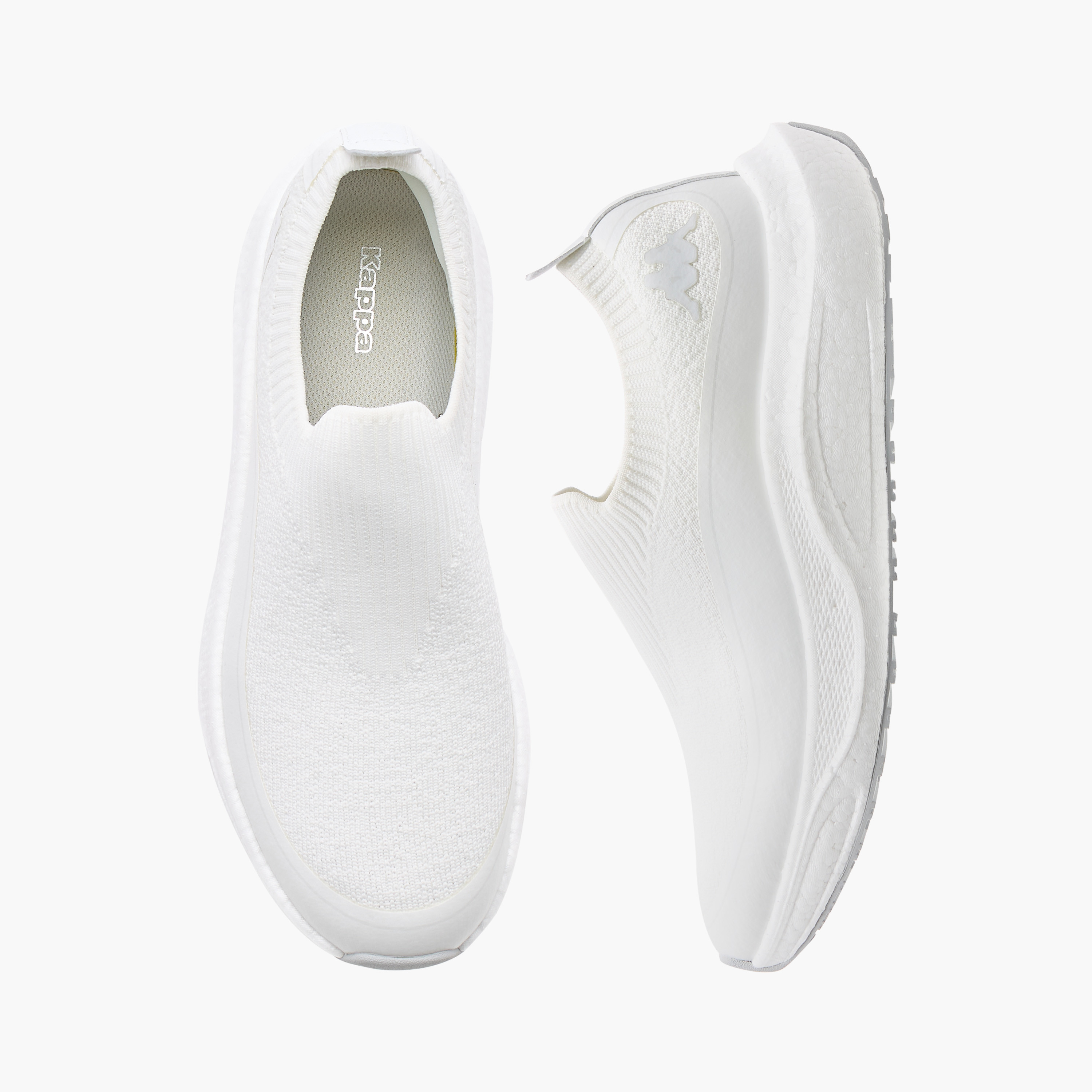 Kappa Men's Textured Slip-On Sports Shoes with Pull Tabs-sports-men-shoes-image-6