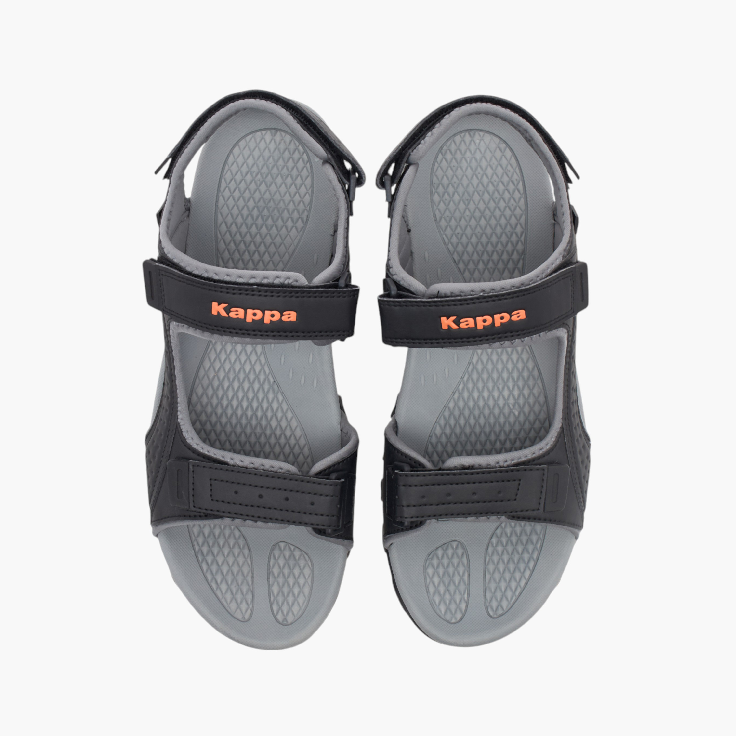 صندل سادة بشريط إغلاق لاصق للرجال من كابا-men-shoes-sandals-image-1