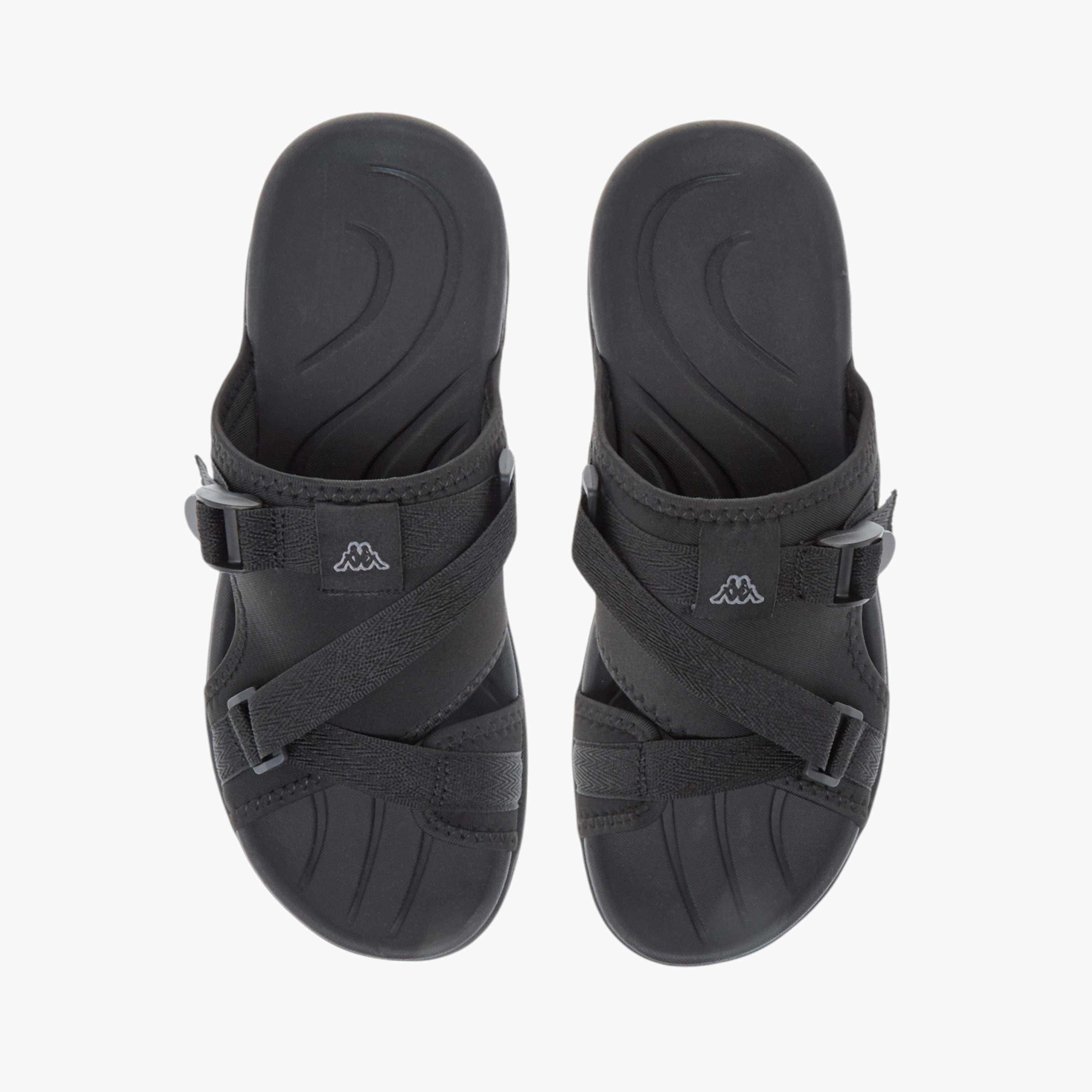 صندل رياضي سهل الارتداء سادة ببطانة للرجال من كابا -men-shoes-sandals-image-1