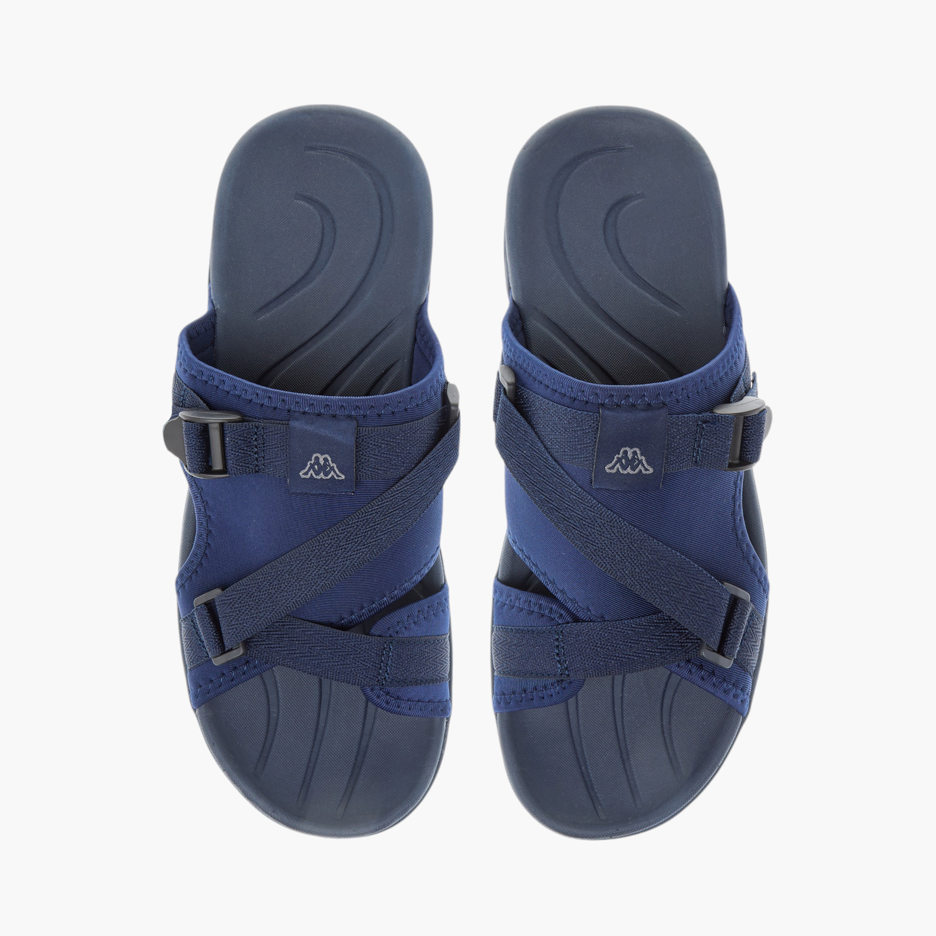 صندل رياضي سهل الارتداء سادة ببطانة للرجال من كابا -men-shoes-sandals-image-1