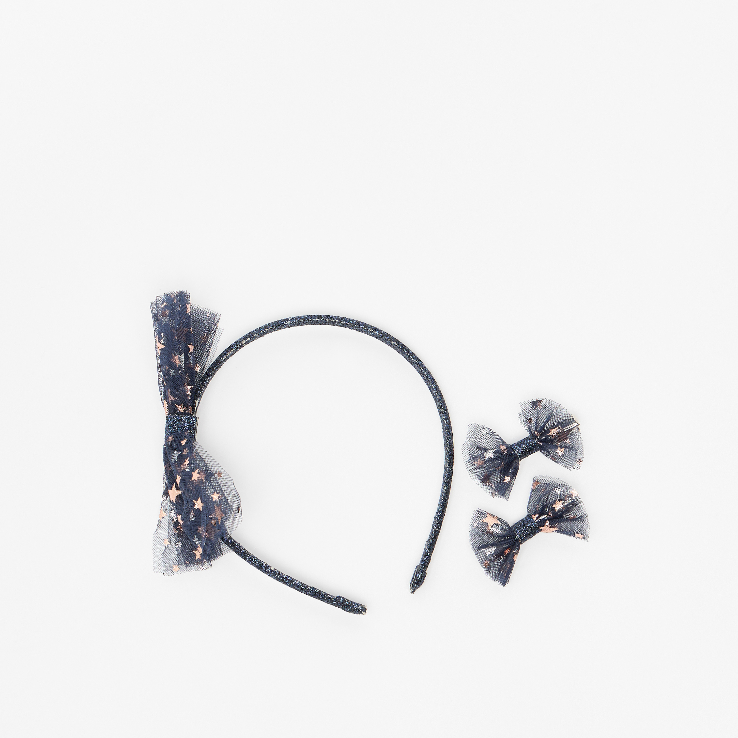 طقم شريطة ومشبك شعر 3 قطع من فلورا بيلا-girls-accessories-hairaccessories-image-1