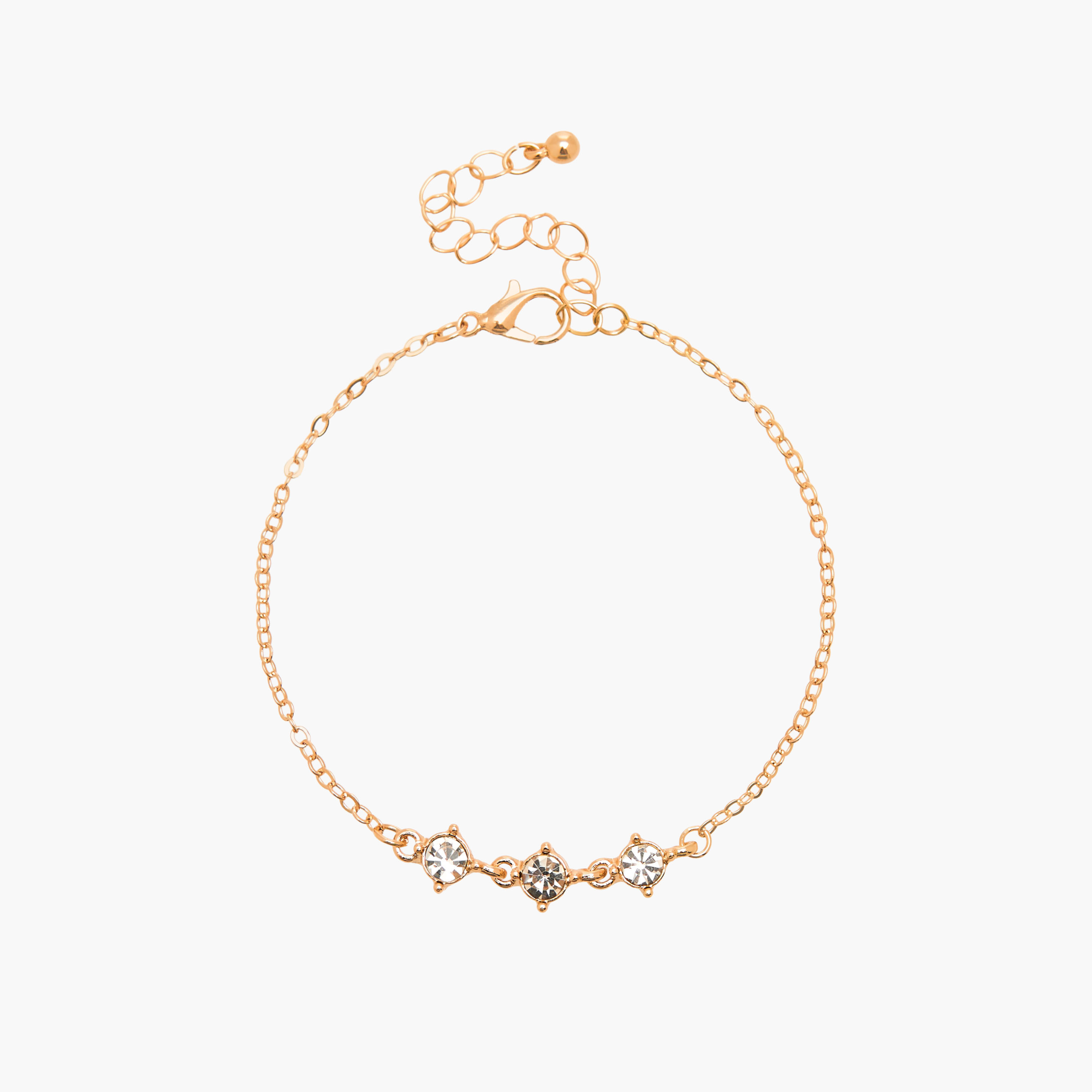 أساور مزينة بلون ذهبي من فلورا بيلا - عبوة 4 قطع-women-watchesandjewellery-jewellery-banglesandbracelets-image-8