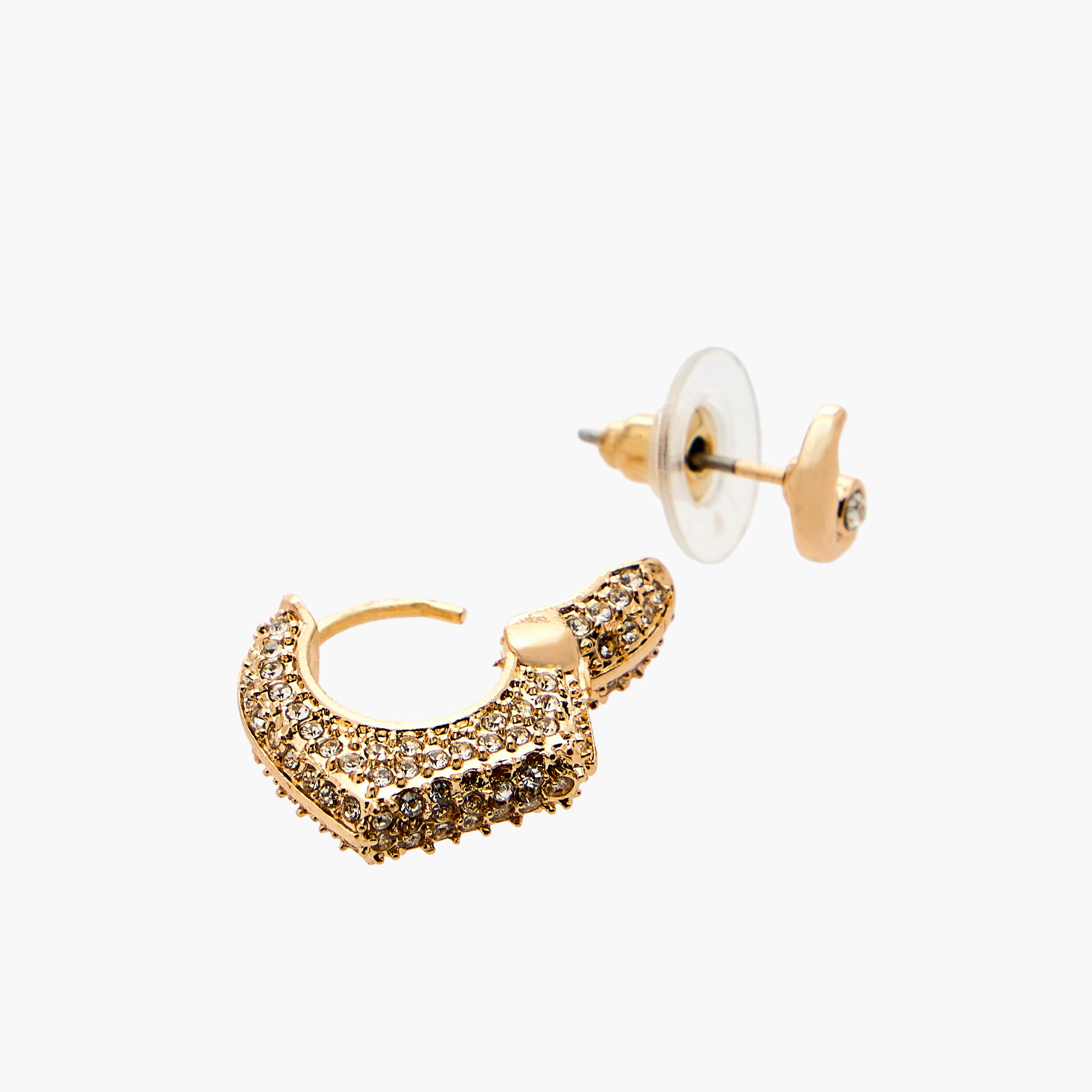 Flora Bella Pack of 9 Gold Tone Assorted Earrings-women-watchesandjewellery-jewellery-earrings-image-4