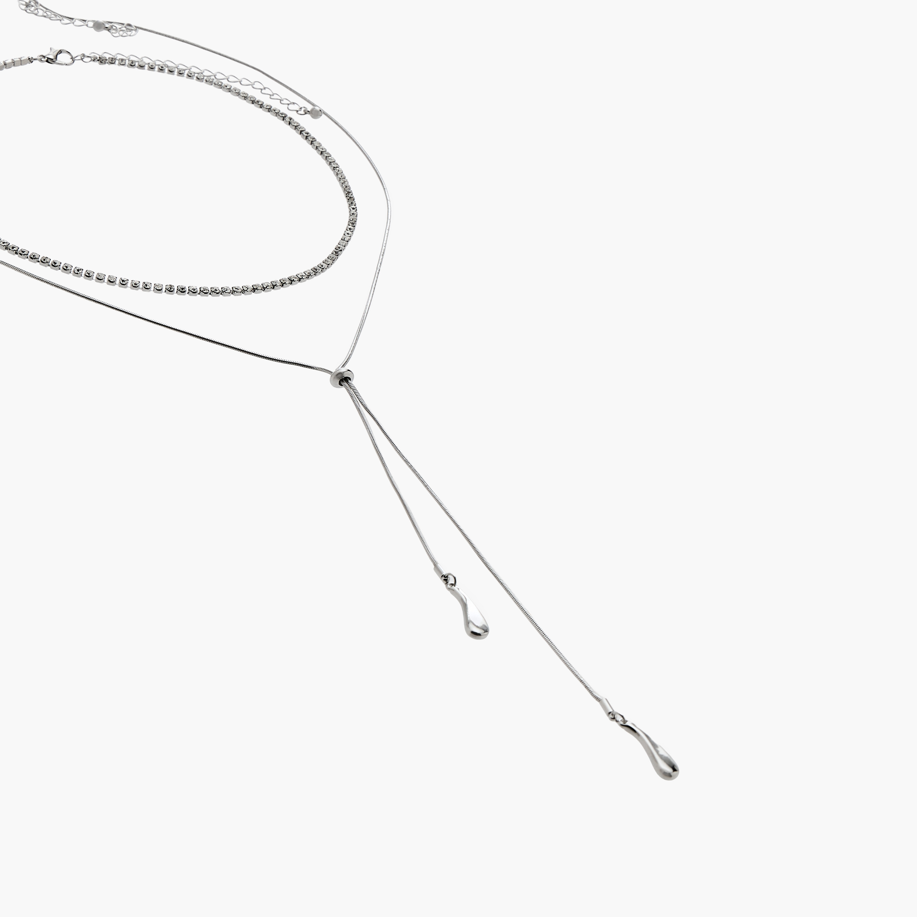 Flora Bella Metal Assorted Necklace - Set of 2-women-watchesandjewellery-jewellery-necklacesandpendants-image-4