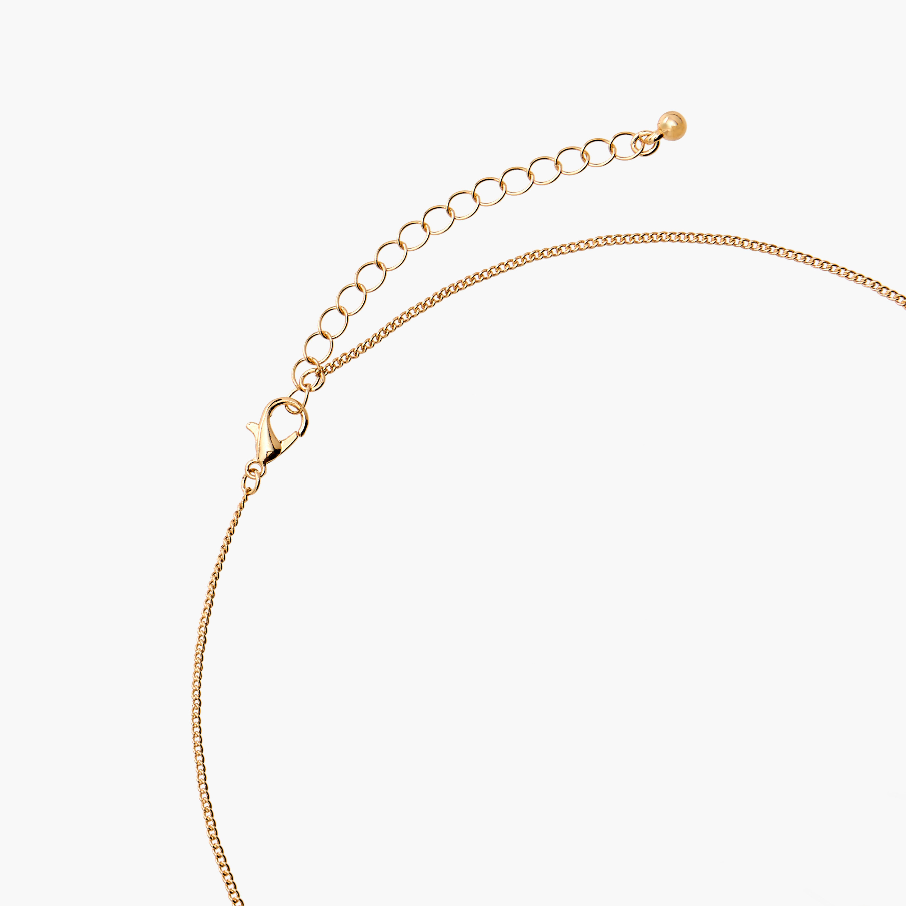 Flora Bella Set of 2 Embellished Metal Necklace and Earrings-women-watchesandjewellery-jewellery-jewellerysets-image-4