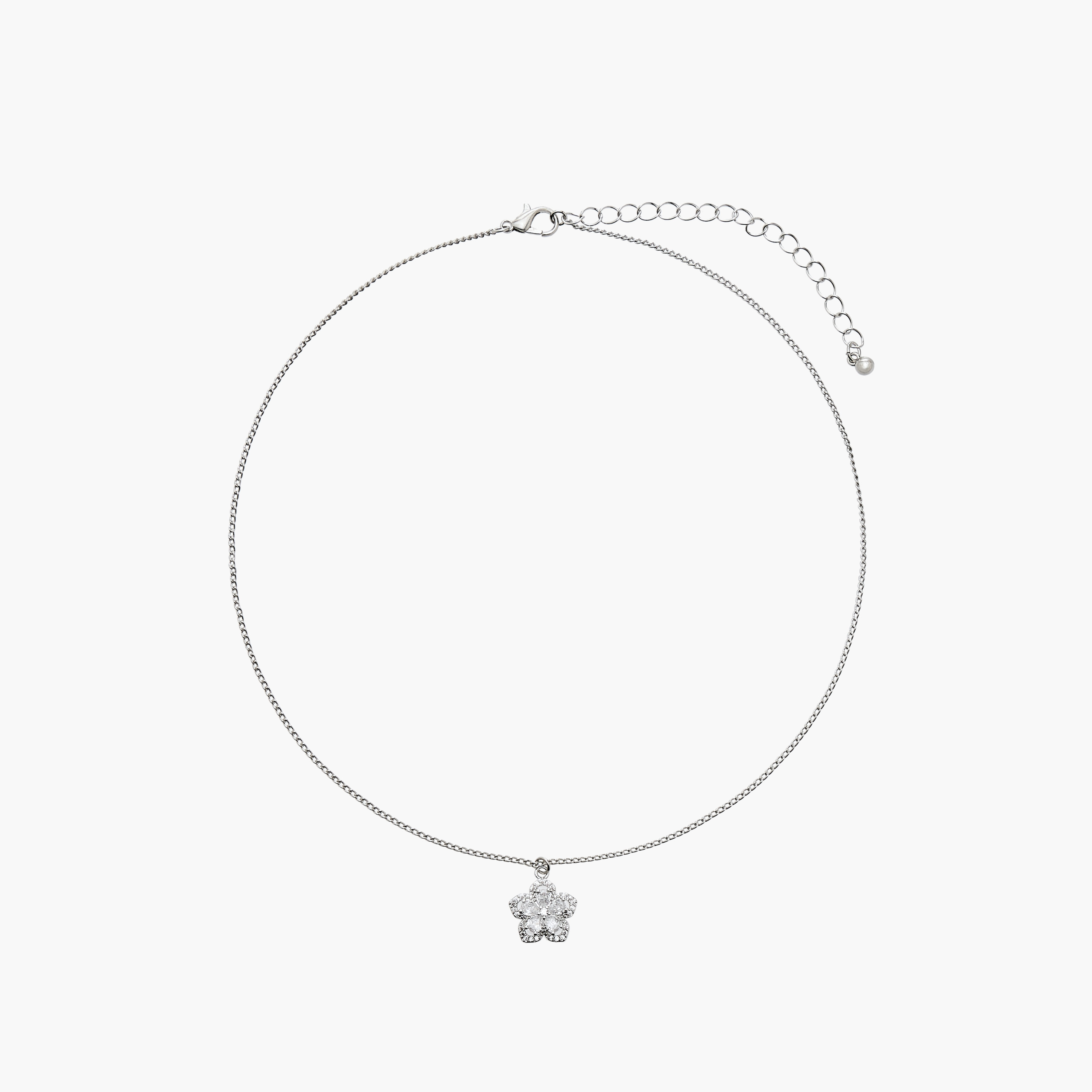 طقم حلق وخاتم وعقد بدلاية مزينة بالأحجار 3 قطع من فلورا بيلا-women-watchesandjewellery-jewellery-jewellerysets-image-2