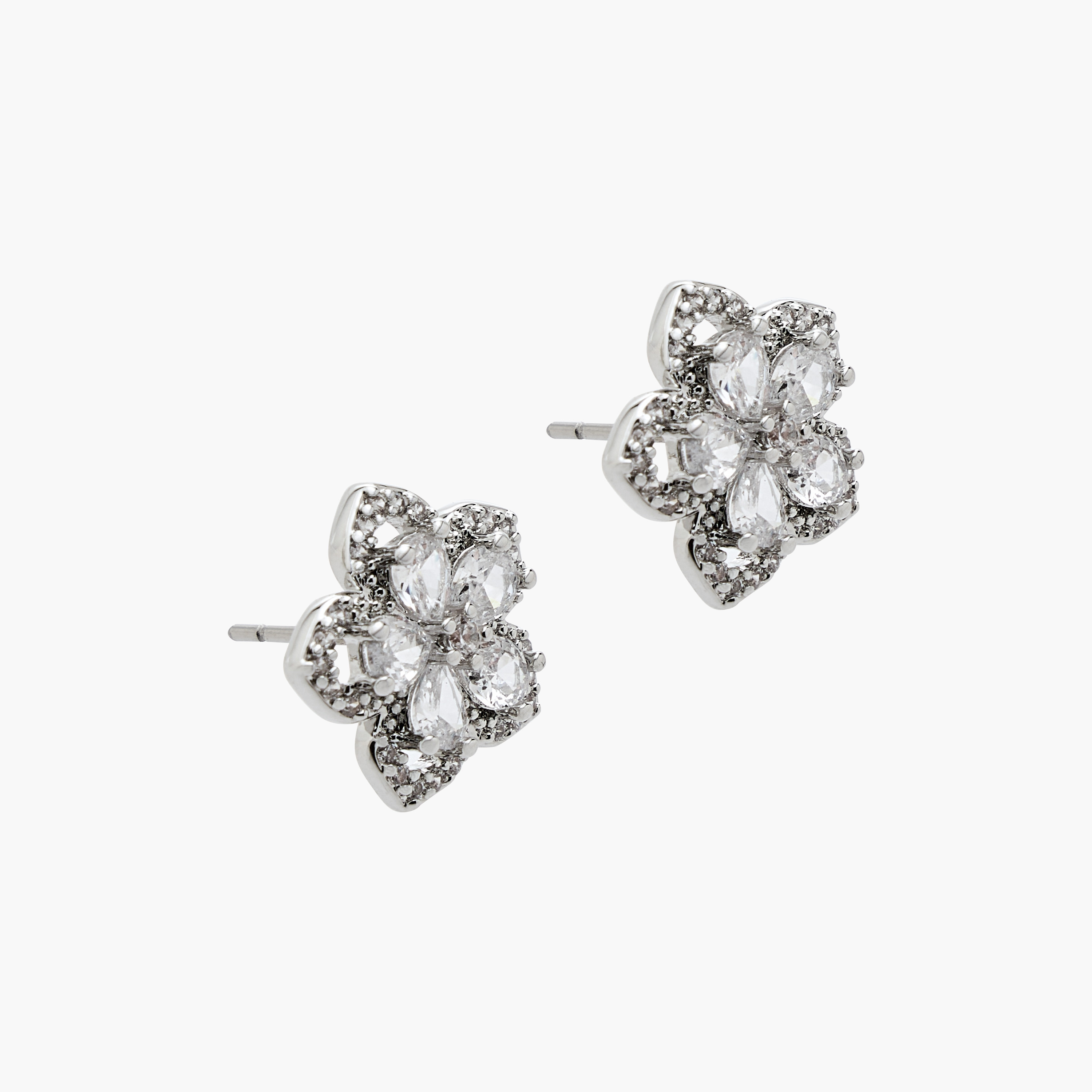 طقم حلق وخاتم وعقد بدلاية مزينة بالأحجار 3 قطع من فلورا بيلا-women-watchesandjewellery-jewellery-jewellerysets-image-5
