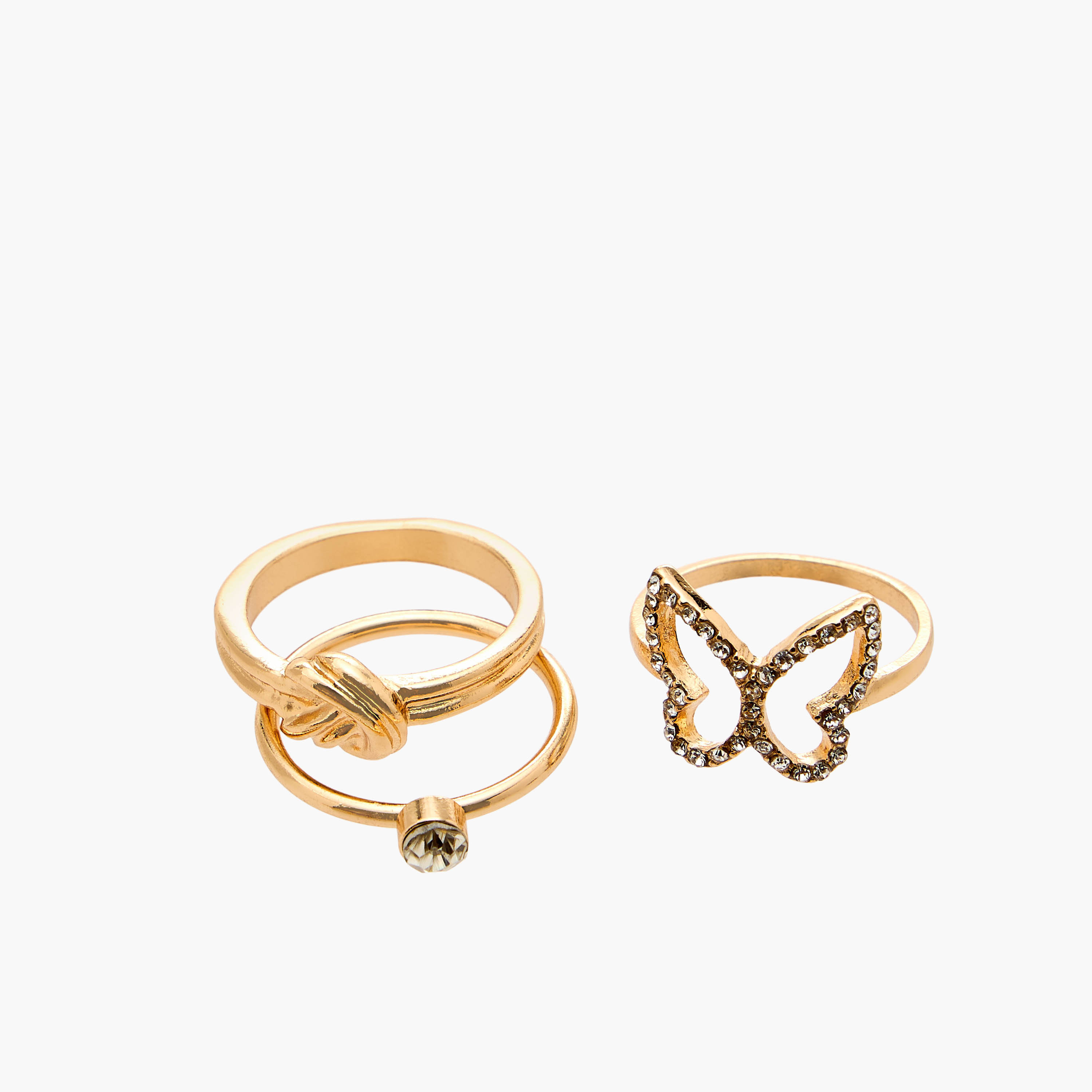 Flora Bella Assorted Metal Ring - Set of 6-women-watchesandjewellery-jewellery-rings-image-3