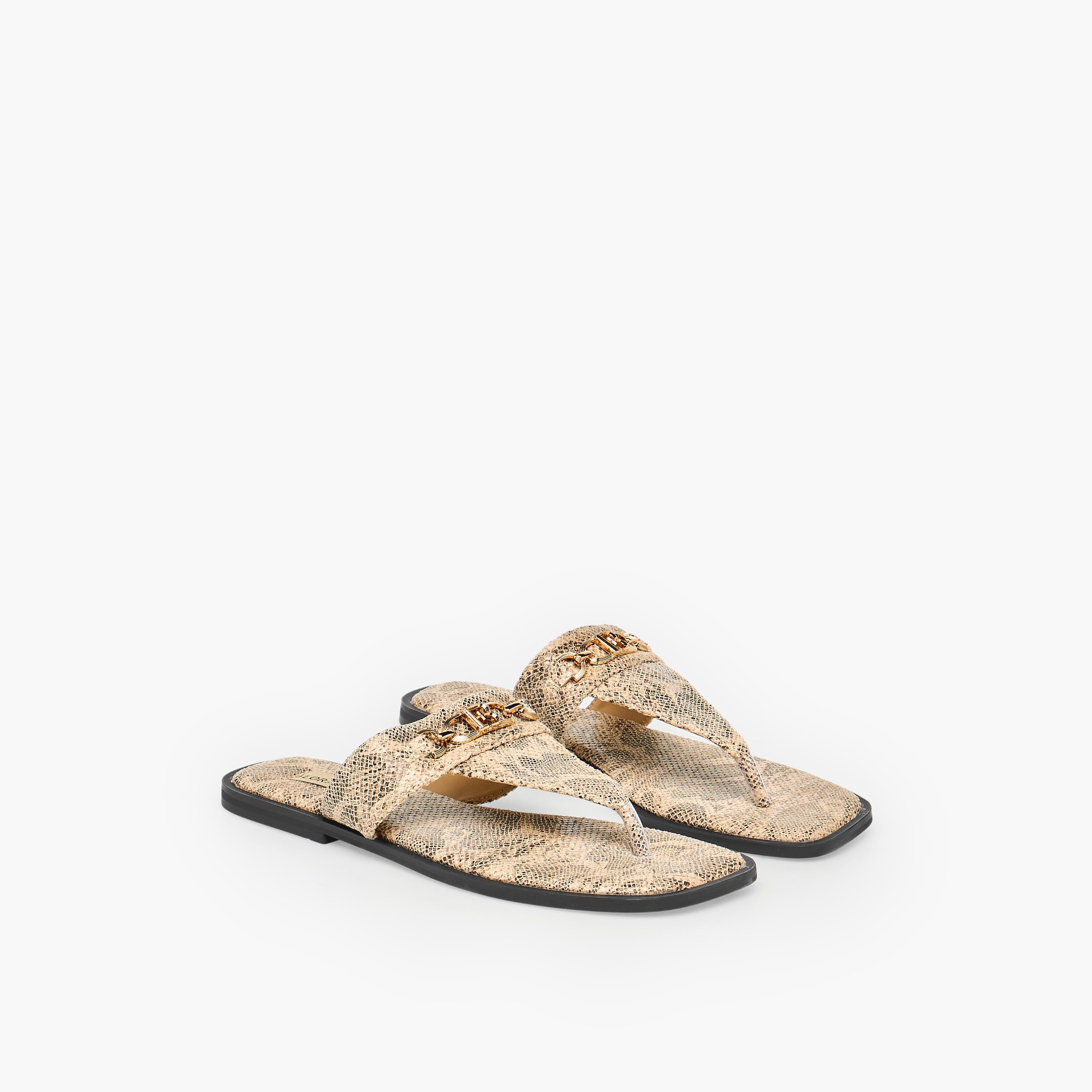 صندل بطبعات للنساء من فلورا بيلا-women-shoes-flats-sandals-image-1