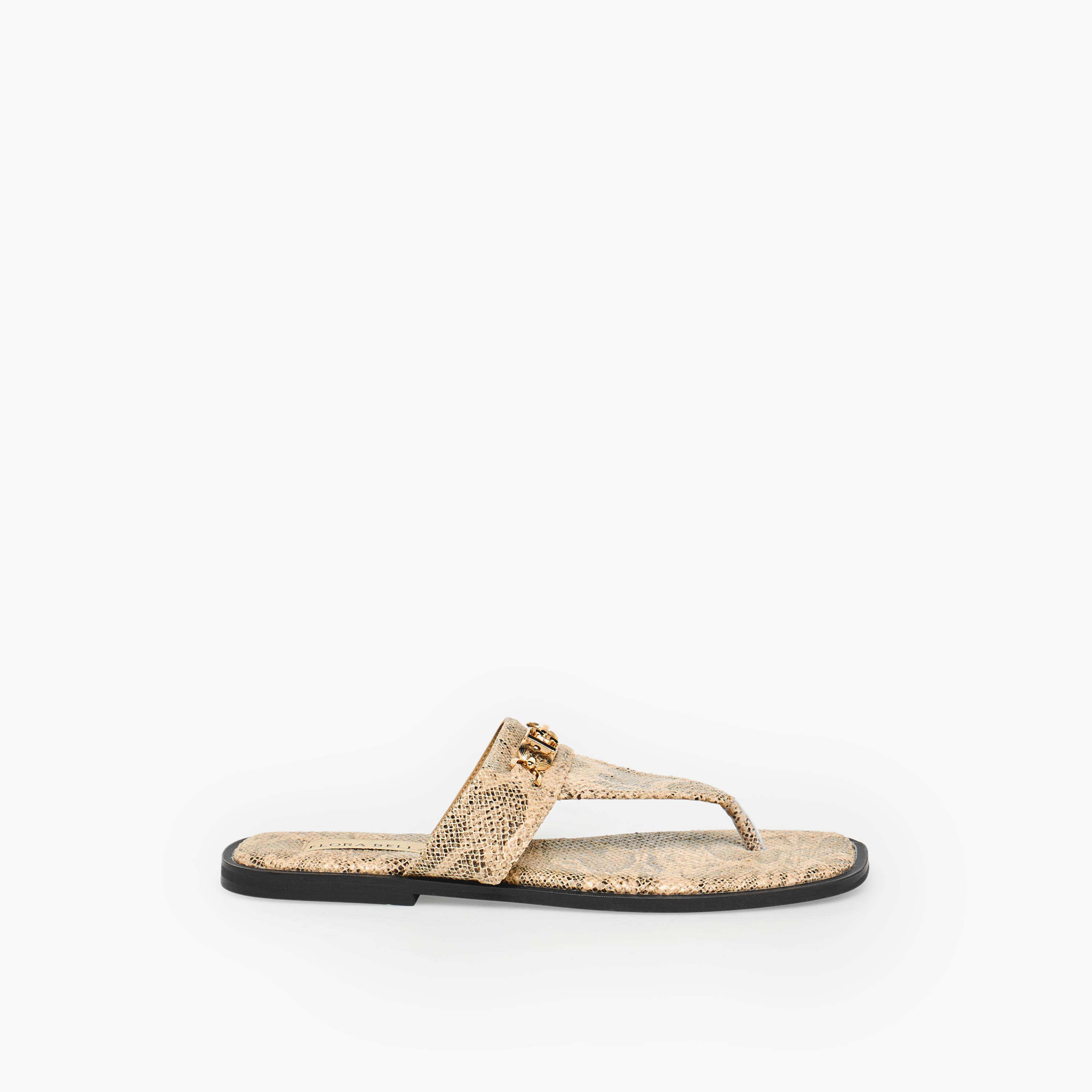 صندل بطبعات للنساء من فلورا بيلا-women-shoes-flats-sandals-image-3