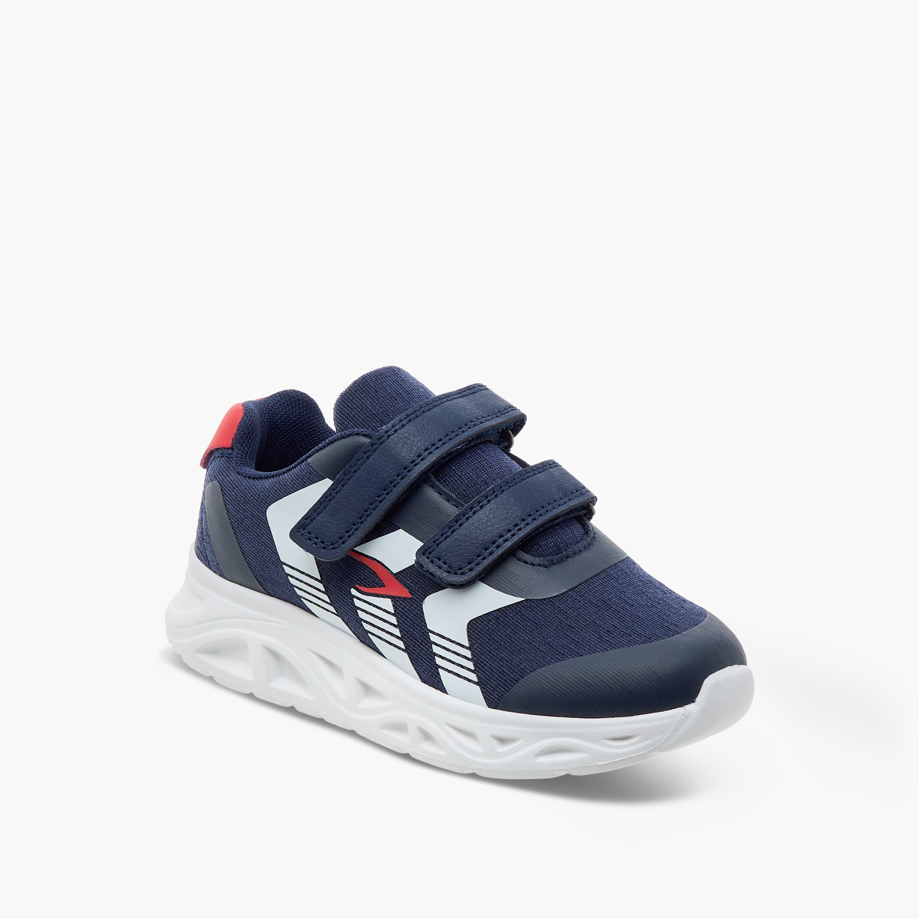 حذاء رياضي بشريط إغلاق لاصق وطبعات من داش-boys-shoes-schoolshoes-image-2