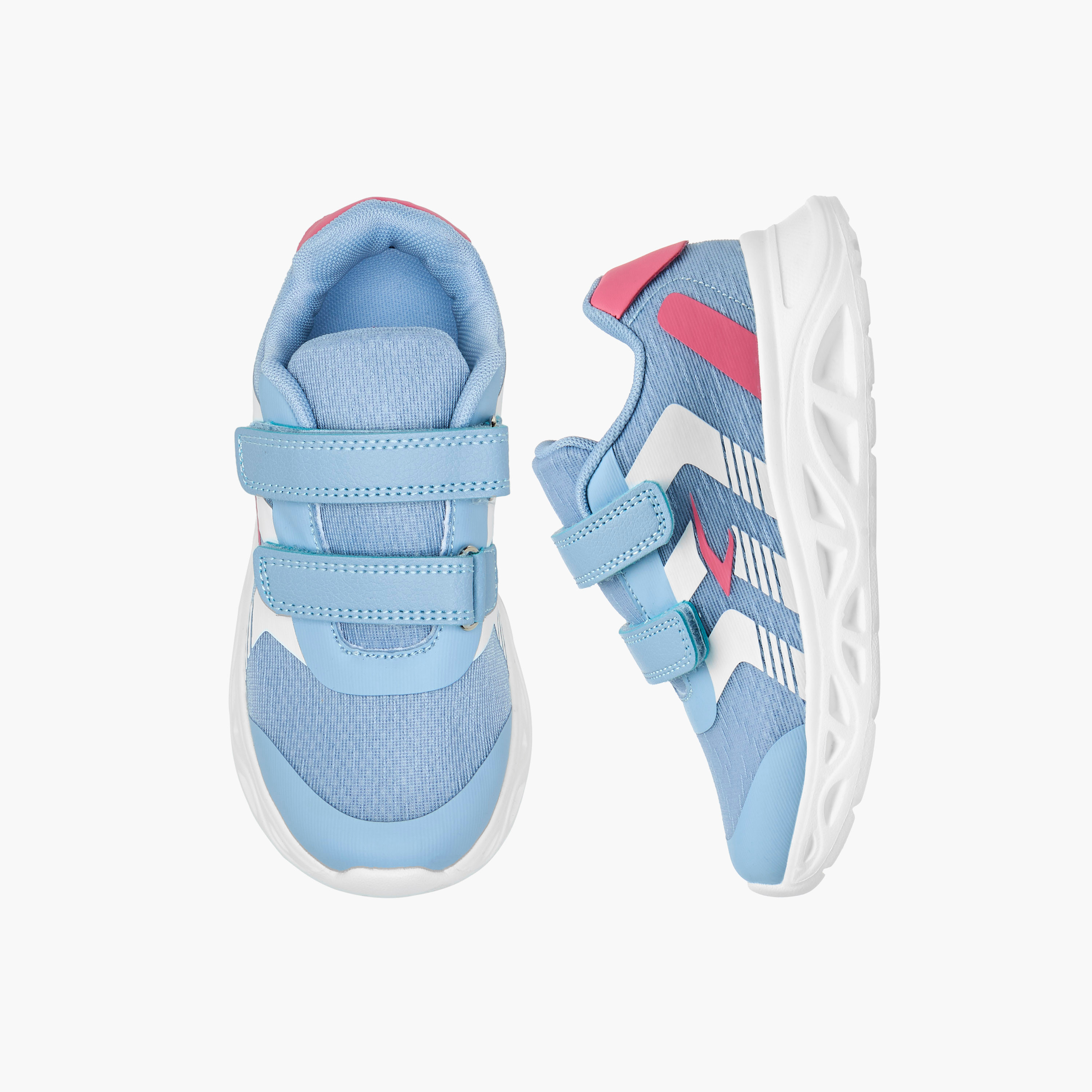 حذاء مشي بشريط لاصق للبنات من داش-girls-shoes-sports-image-1