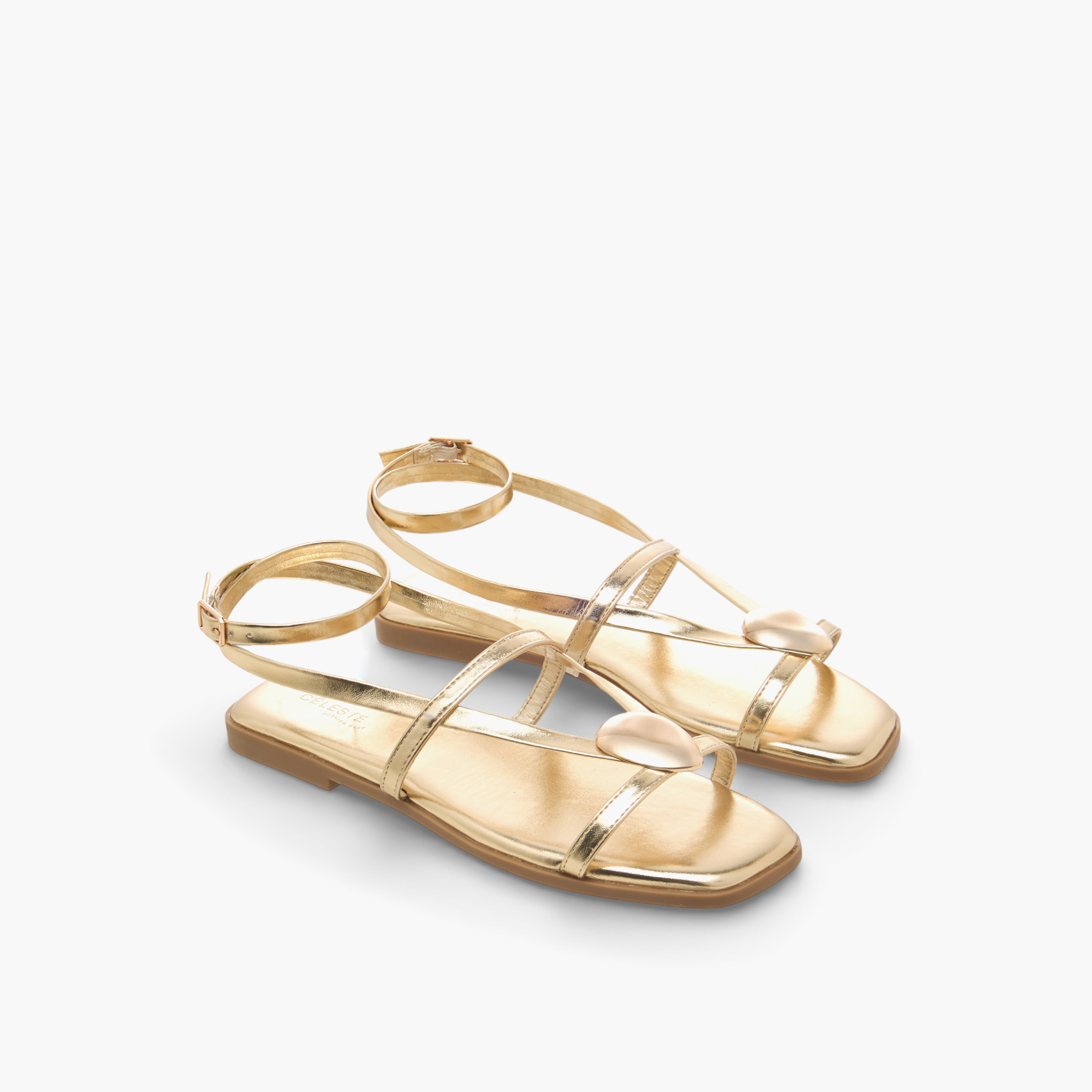 Celeste Women Ankle Strap Flat Sandals-women-shoes-flats-sandals-image-1