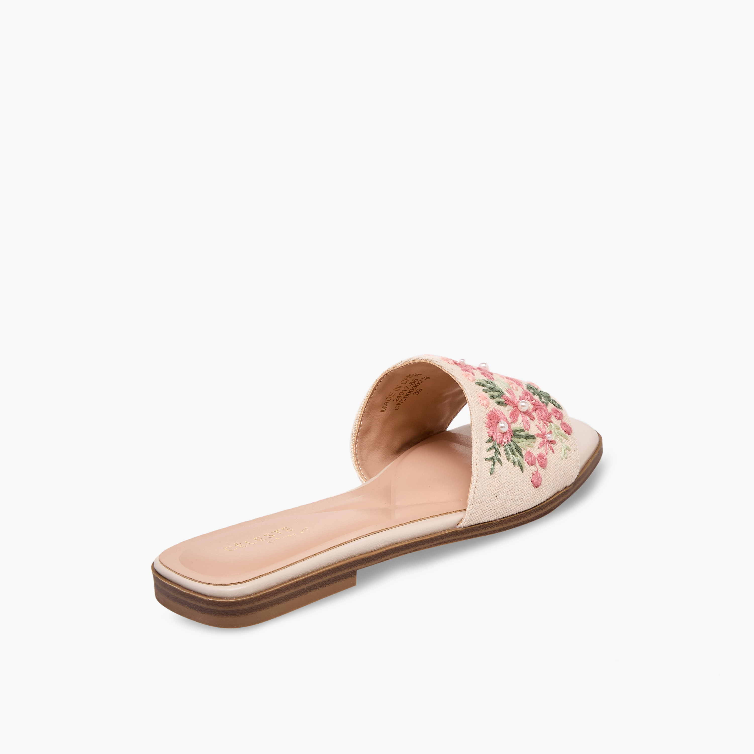 صندل مطرز سهل الارتداء للنساء من سيليست-women-shoes-sandals-flats-image-6