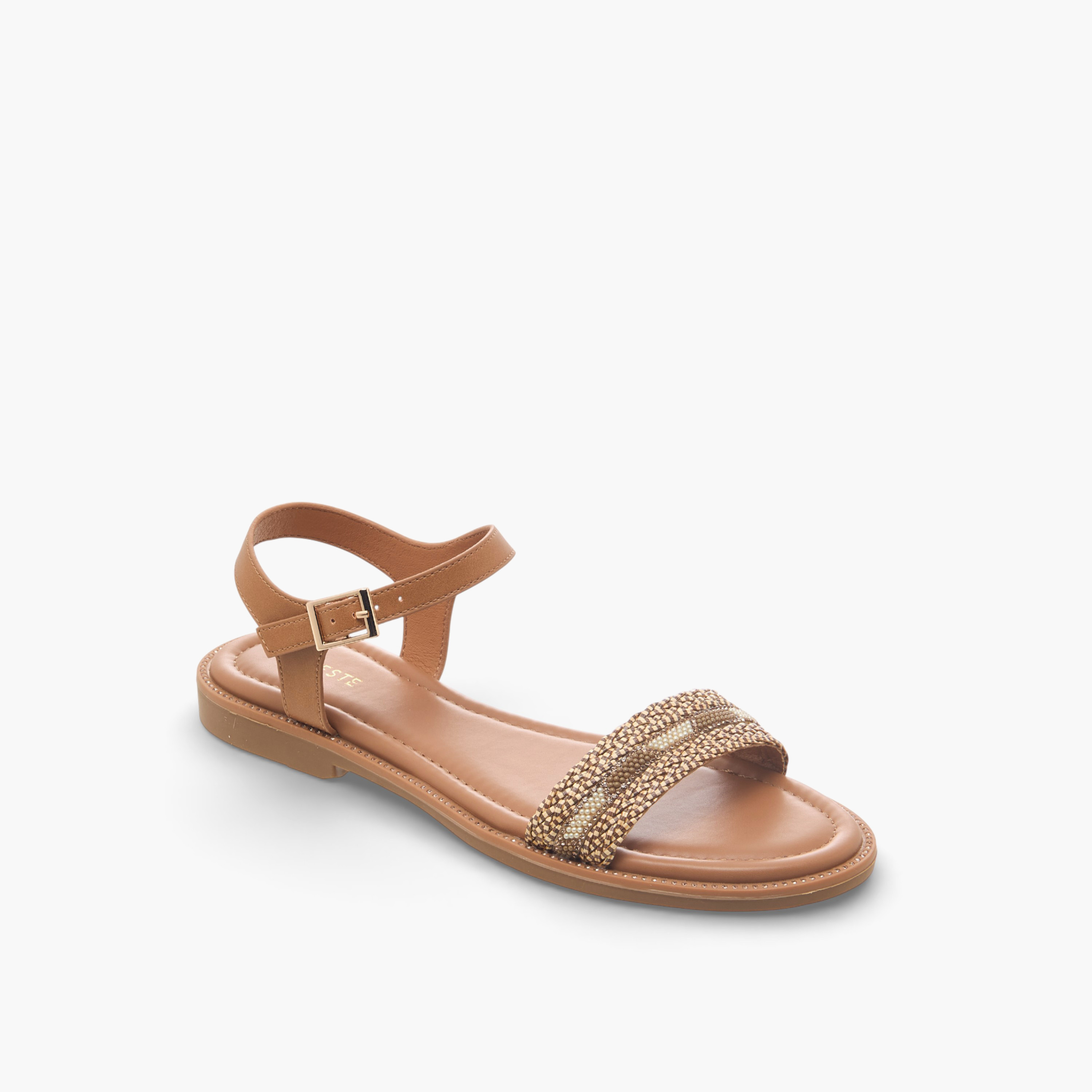 صندل مسطح بحزام كاحل للنساء من سيليست-women-shoes-flats-sandals-image-2