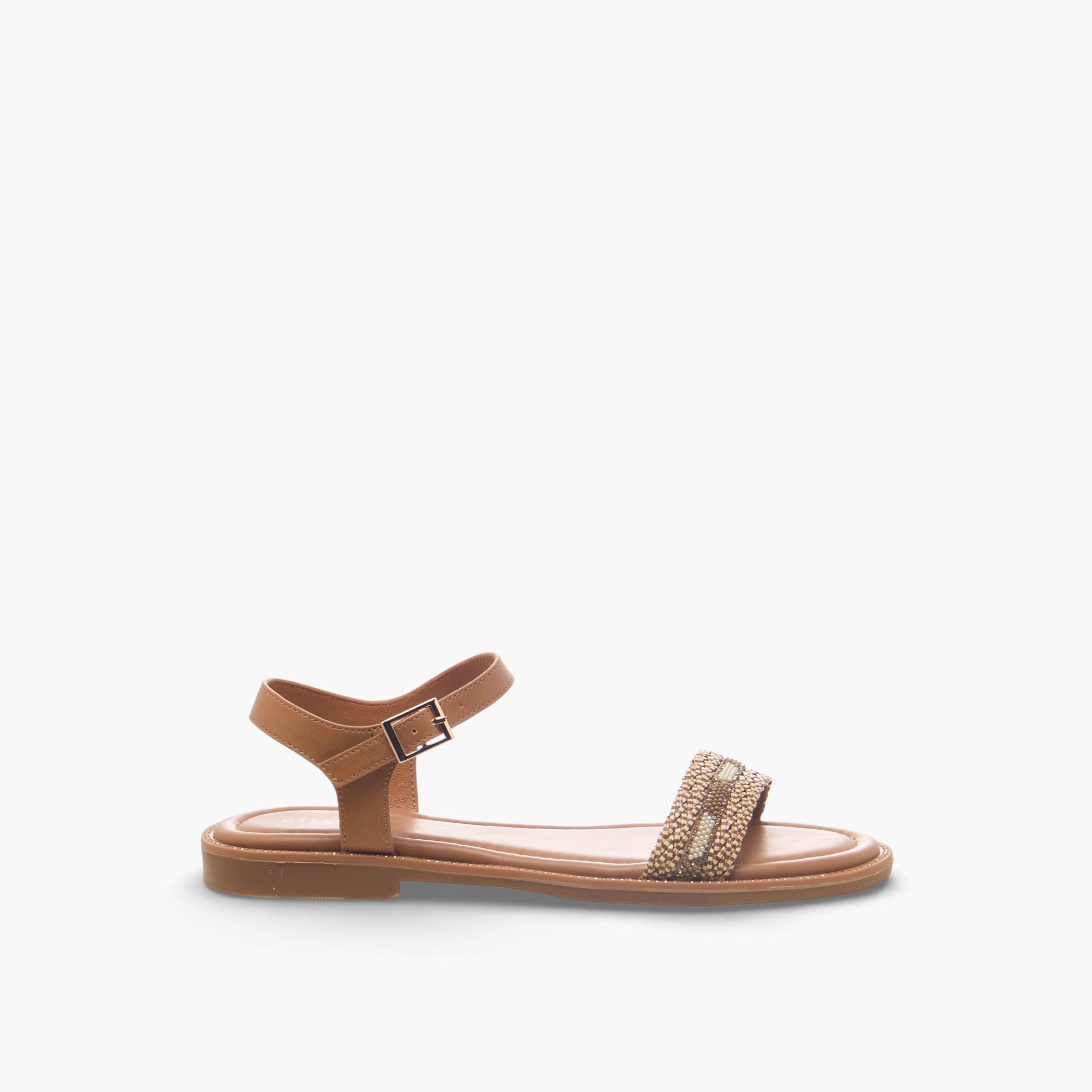 صندل مسطح بحزام كاحل للنساء من سيليست-women-shoes-flats-sandals-image-3