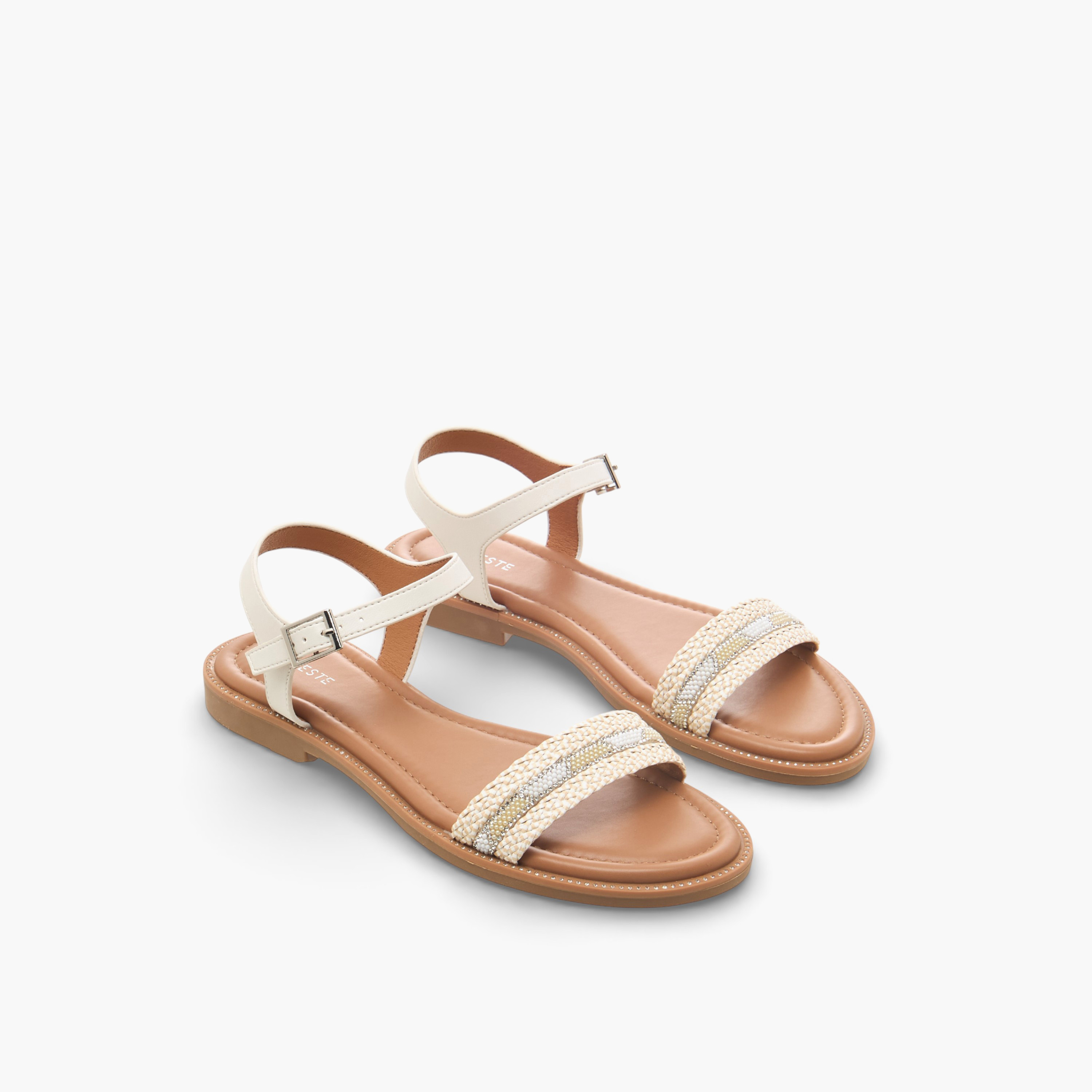 Celeste Women Ankle Strap Flat Sandals-women-shoes-flats-sandals-image-1