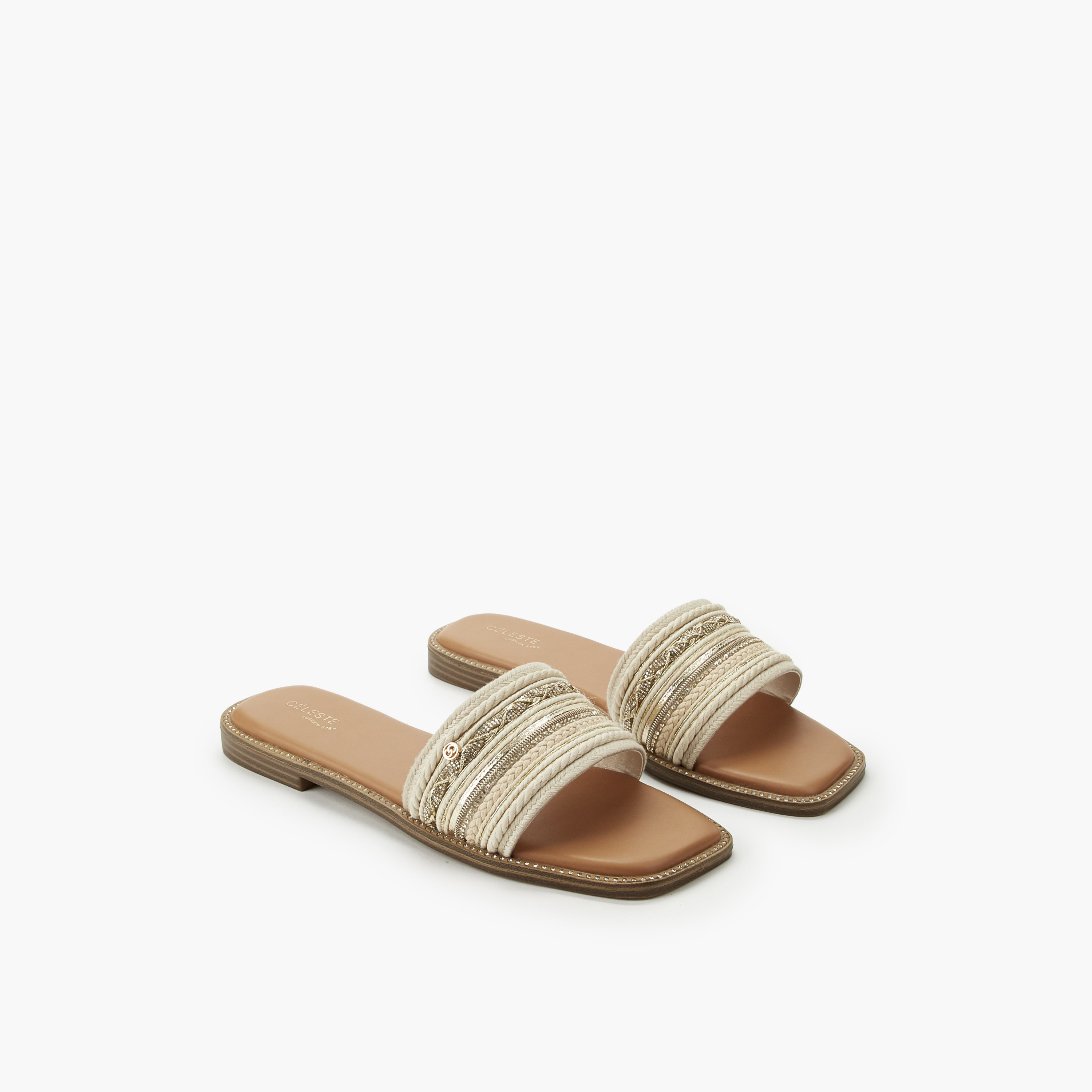 Celeste Women Slip-On Sandals-women-shoes-flats-sandals-image-1
