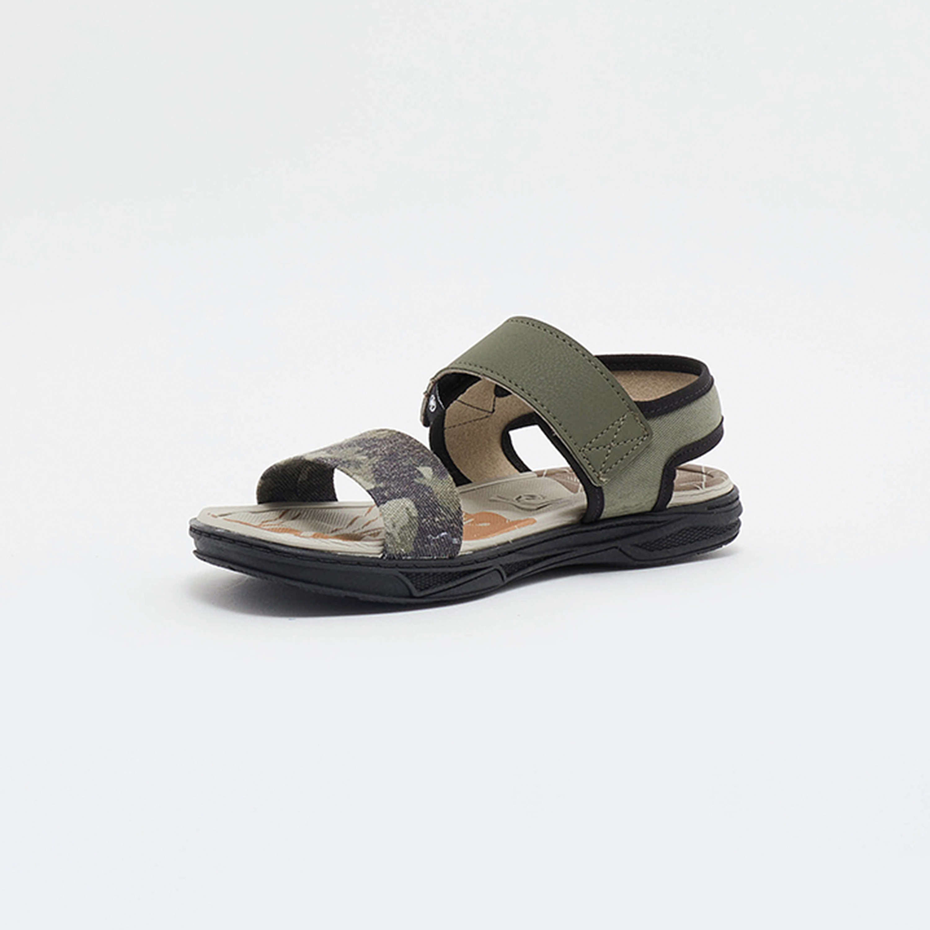 Molekinho by Geoomnii Kids Camouflage Sandals with Velcro Fastening | 2402-436-25066       -boys-shoes-sandals-image-6