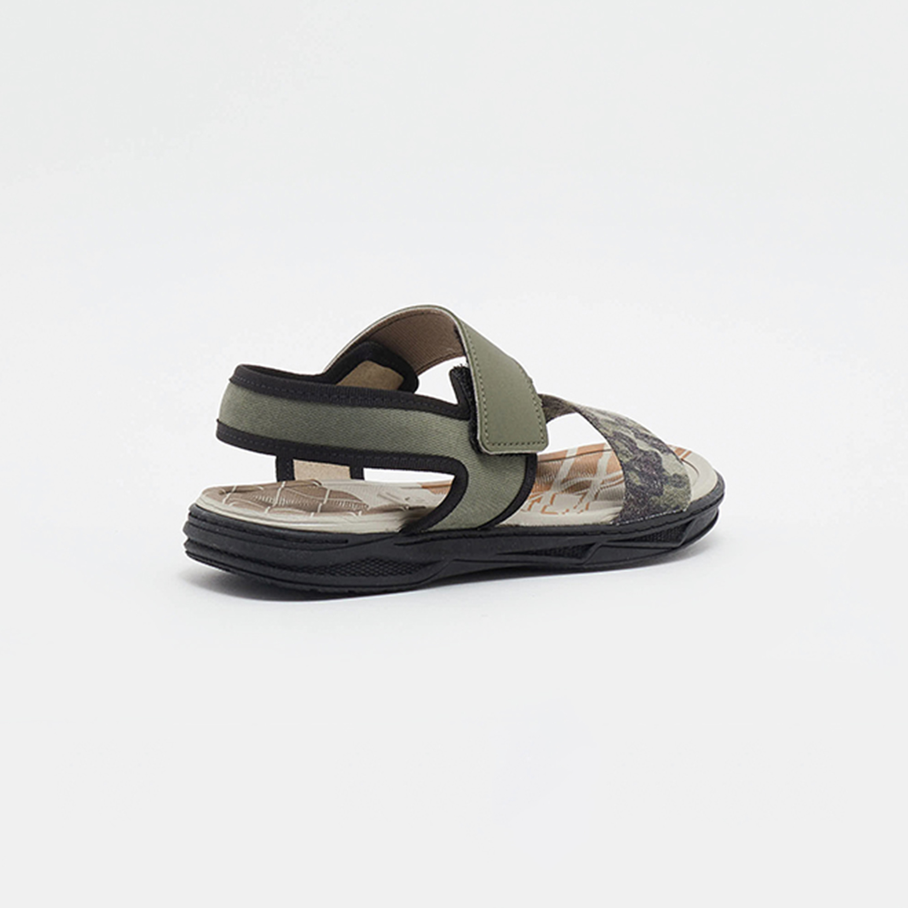 Molekinho by Geoomnii Kids Camouflage Sandals with Velcro Fastening | 2402-436-25066       -boys-shoes-sandals-image-7