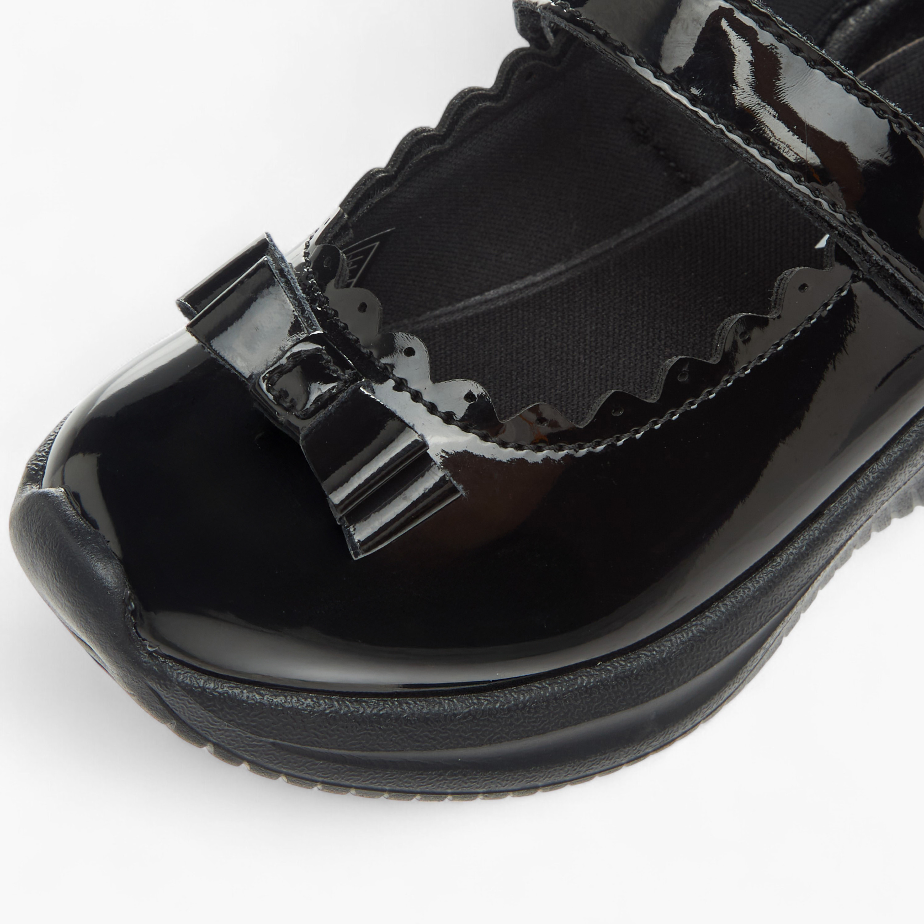 Dash Bow Accent School Shoes with Hook and Loop Closure-girls-shoes-schoolshoes-image-6