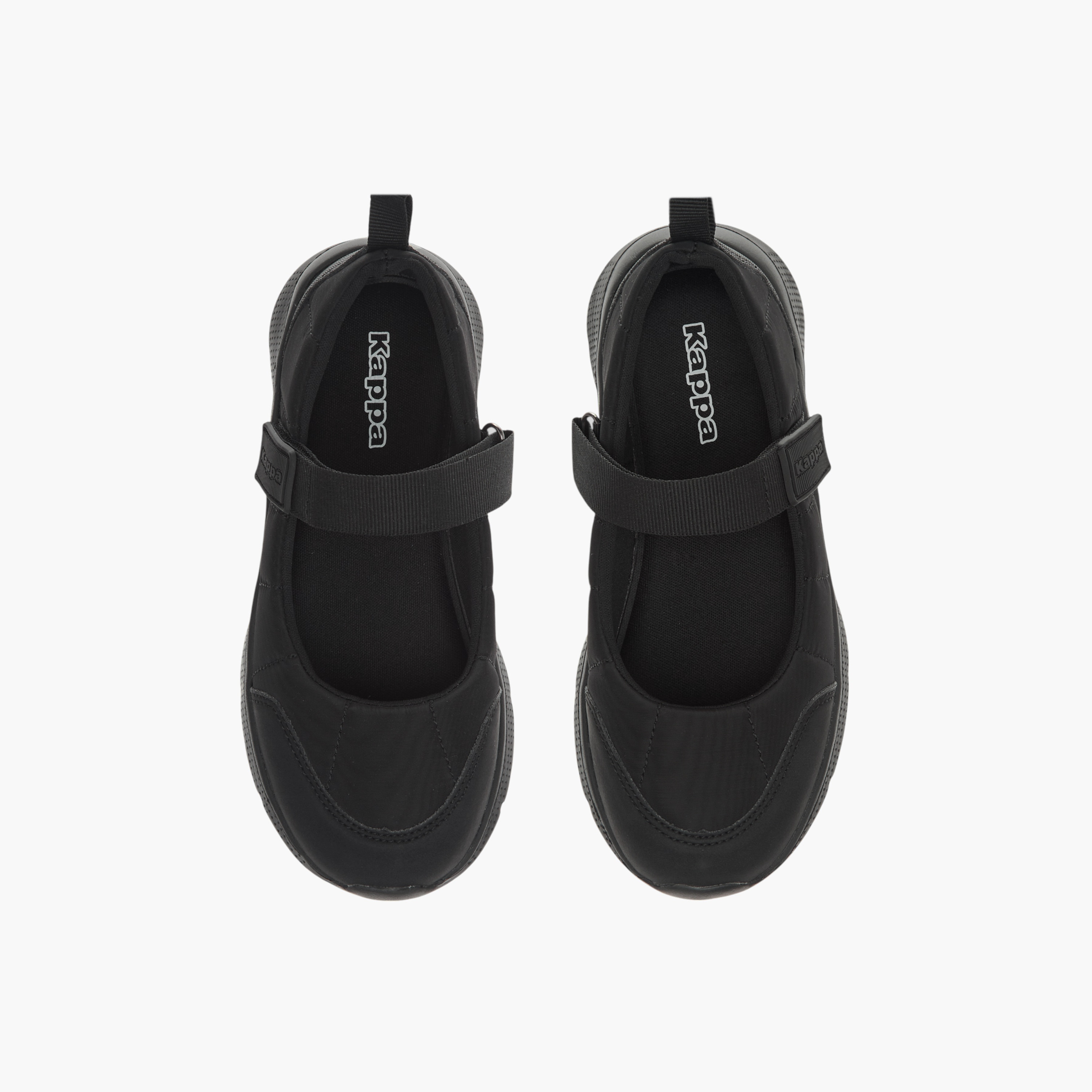 Kappa Girls' Pull Tab Detail School Shoes with Hook and Loop Closure-girls-shoes-schoolshoes-image-1