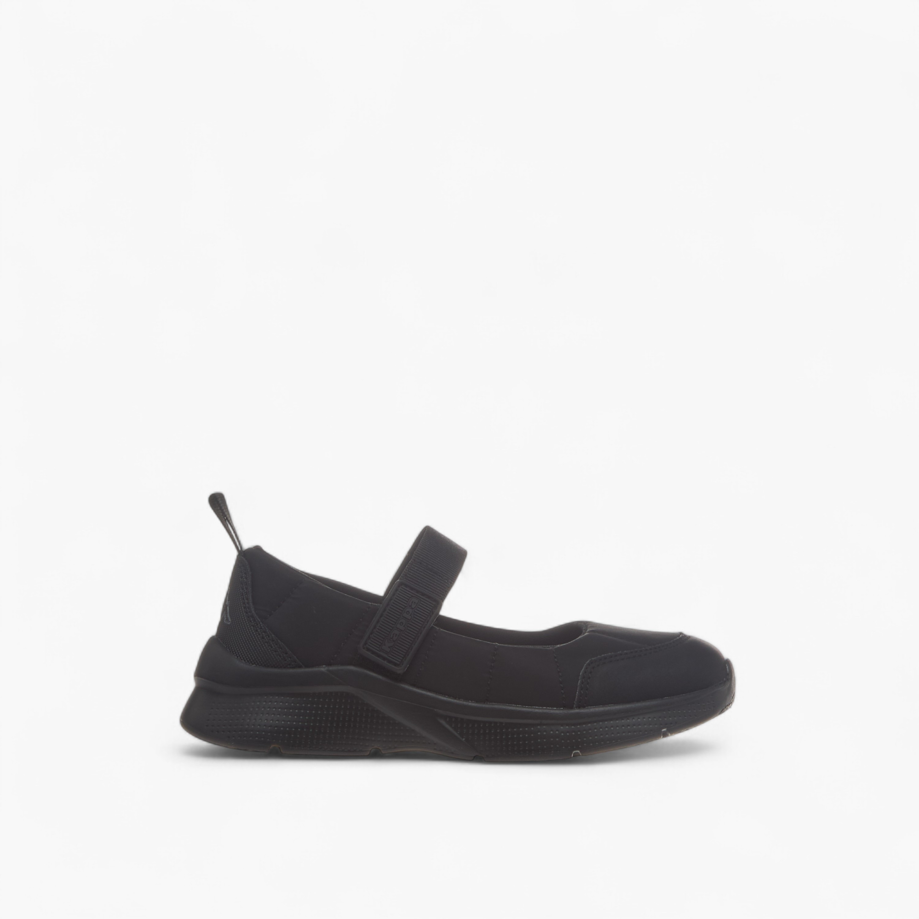 Kappa Girls' Pull Tab Detail School Shoes with Hook and Loop Closure-girls-shoes-schoolshoes-image-3