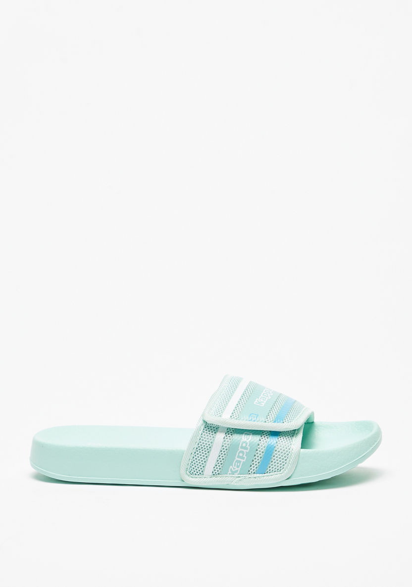 Kappa Girls' Textured Slip-On Slide Slippers-Girl%27s Flip Flops & Beach Slippers-image-2