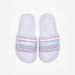 Kappa Girls' Textured Slip-On Slide Slippers-Girl%27s Flip Flops & Beach Slippers-thumbnailMobile-0