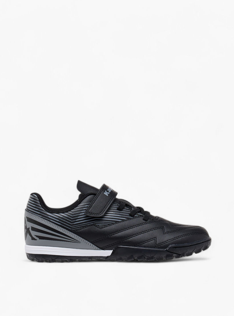 حذاء كرة قدم للعشب الصناعي بشريط إغلاق لاصق وطبعات للأطفال من كابا-sports-boys-shoes-image-3
