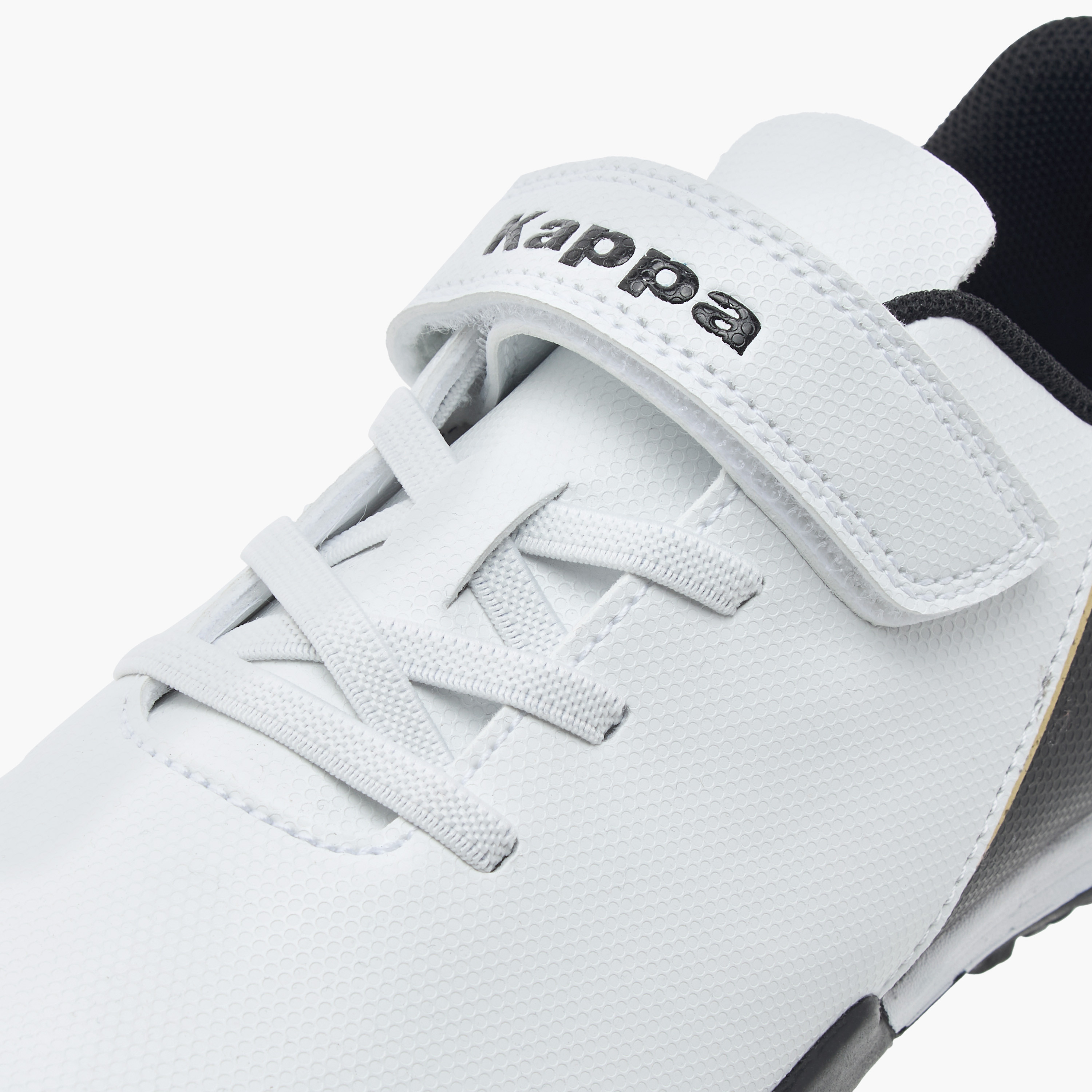 Kappa Boys' Logo Print Football Shoes with Hook and Loop Closure-girls-shoes-sports-image-4