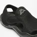 Kappa Logo Detail Slip-On Sandals with Hook and Loop Closure-Boy%27s Sandals-thumbnail-4