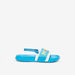 Kappa Boys' Logo Detail Slip-On Slide Slippers with Elastic Strap-Boy%27s Flip Flops & Beach Slippers-thumbnail-2